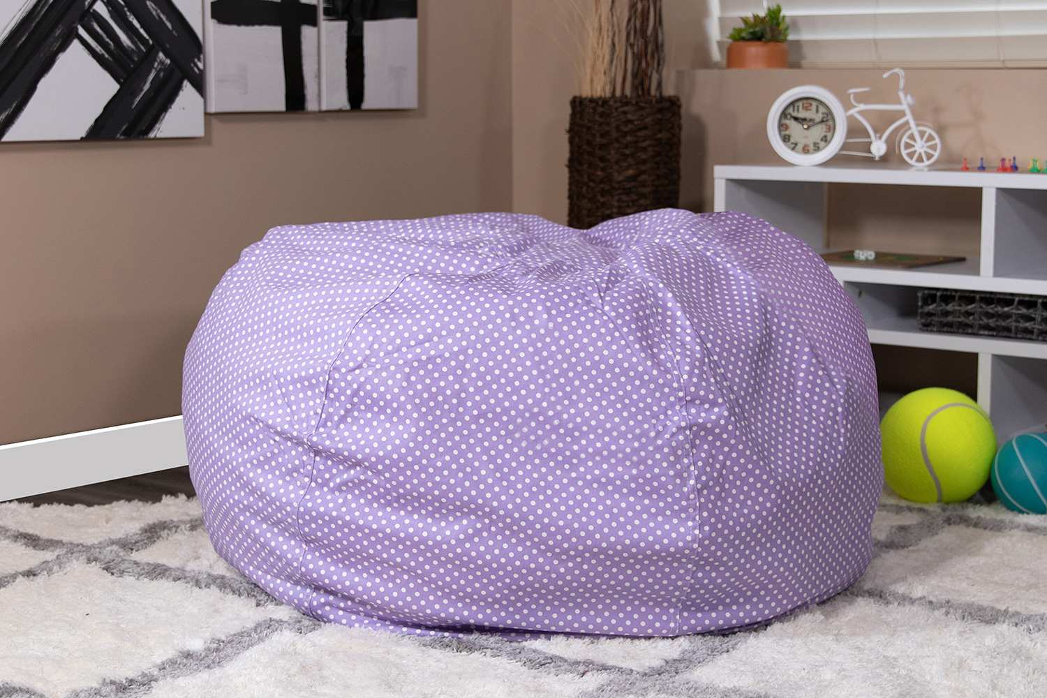 BLNK - Duncan Oversized Refillable Bean Bag Chair for All Ages