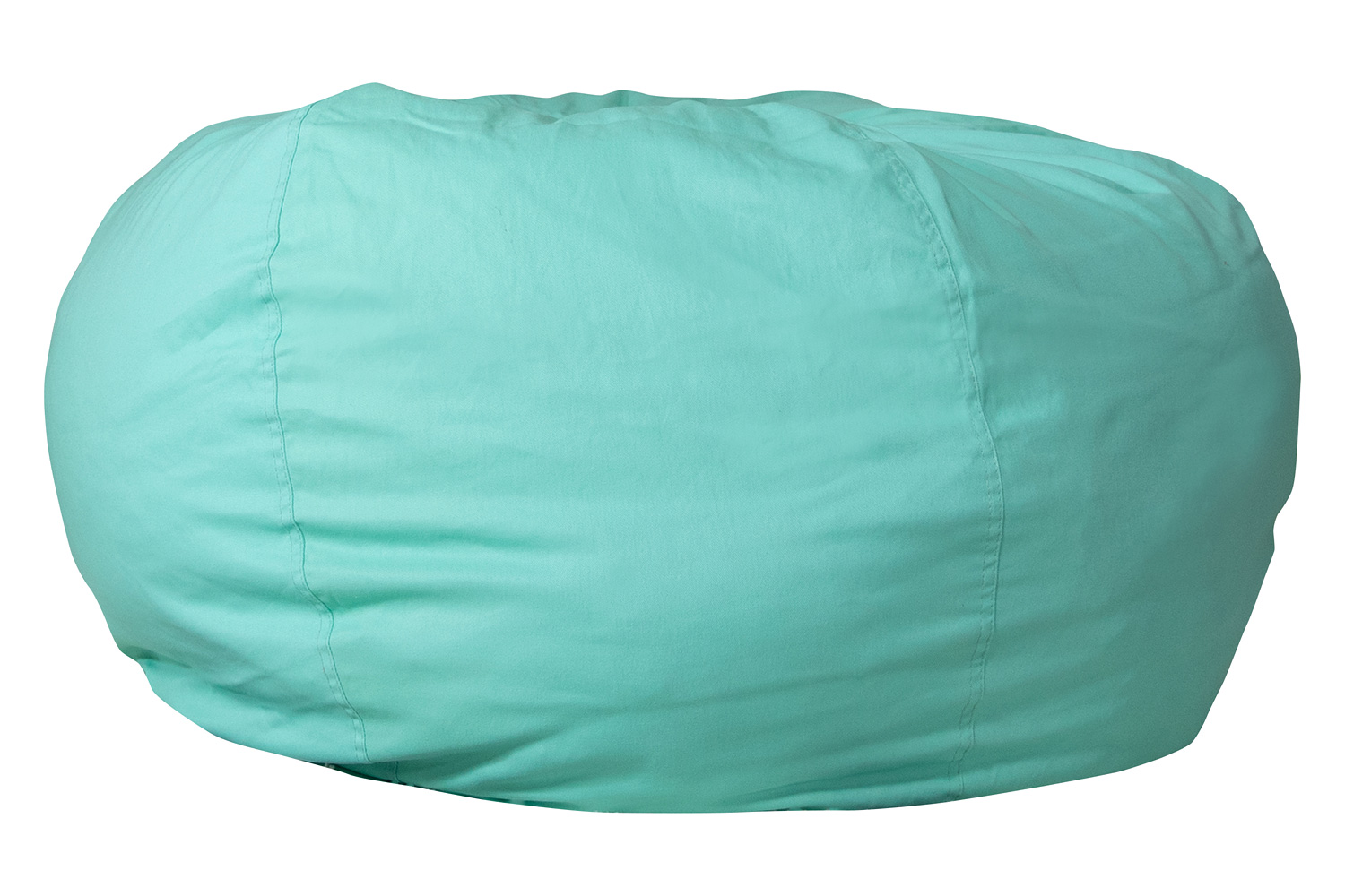 BLNK Duncan Oversized Refillable Bean Bag Chair for All Ages - Solid Mint Green