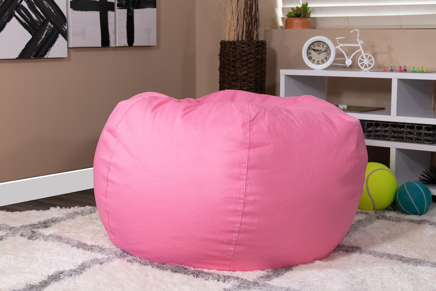 BLNK - Duncan Oversized Refillable Bean Bag Chair for All Ages