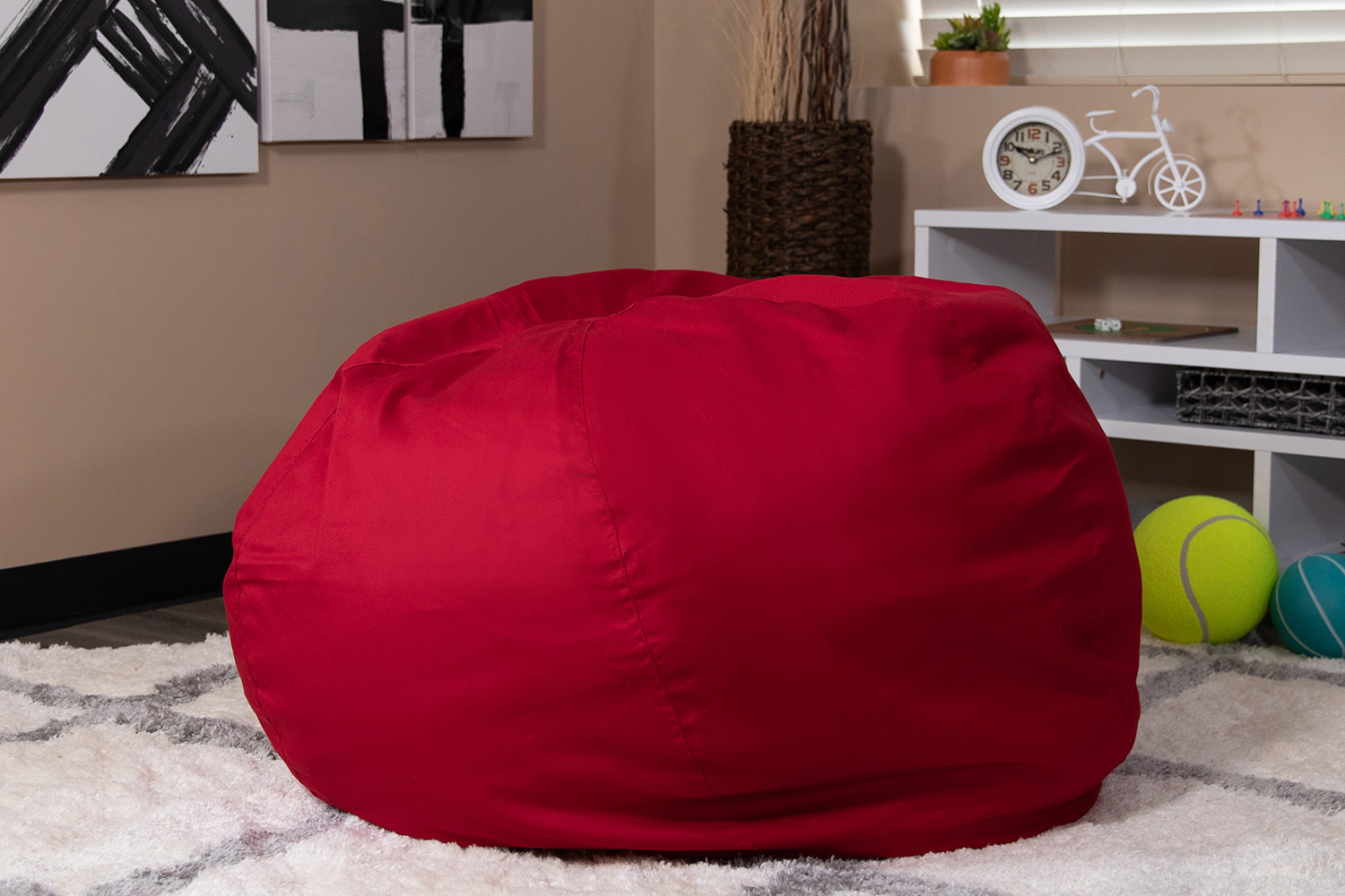 BLNK - Duncan Oversized Refillable Bean Bag Chair for All Ages