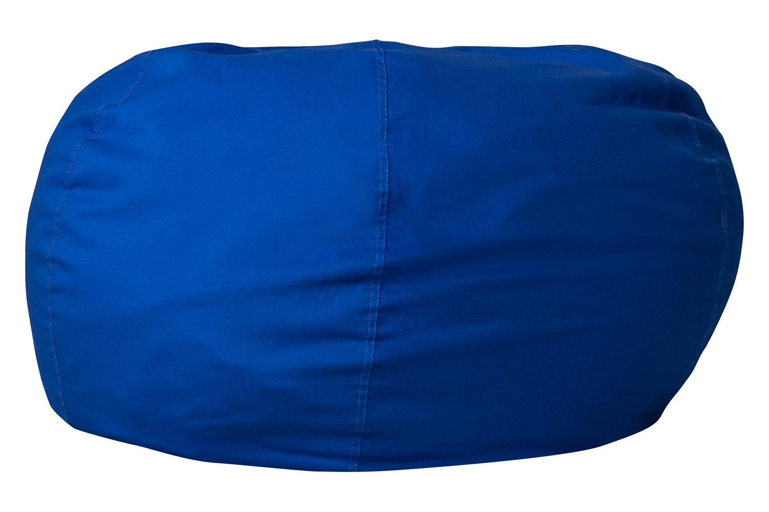 BLNK Duncan Oversized Refillable Bean Bag Chair for All Ages - Solid Royal Blue