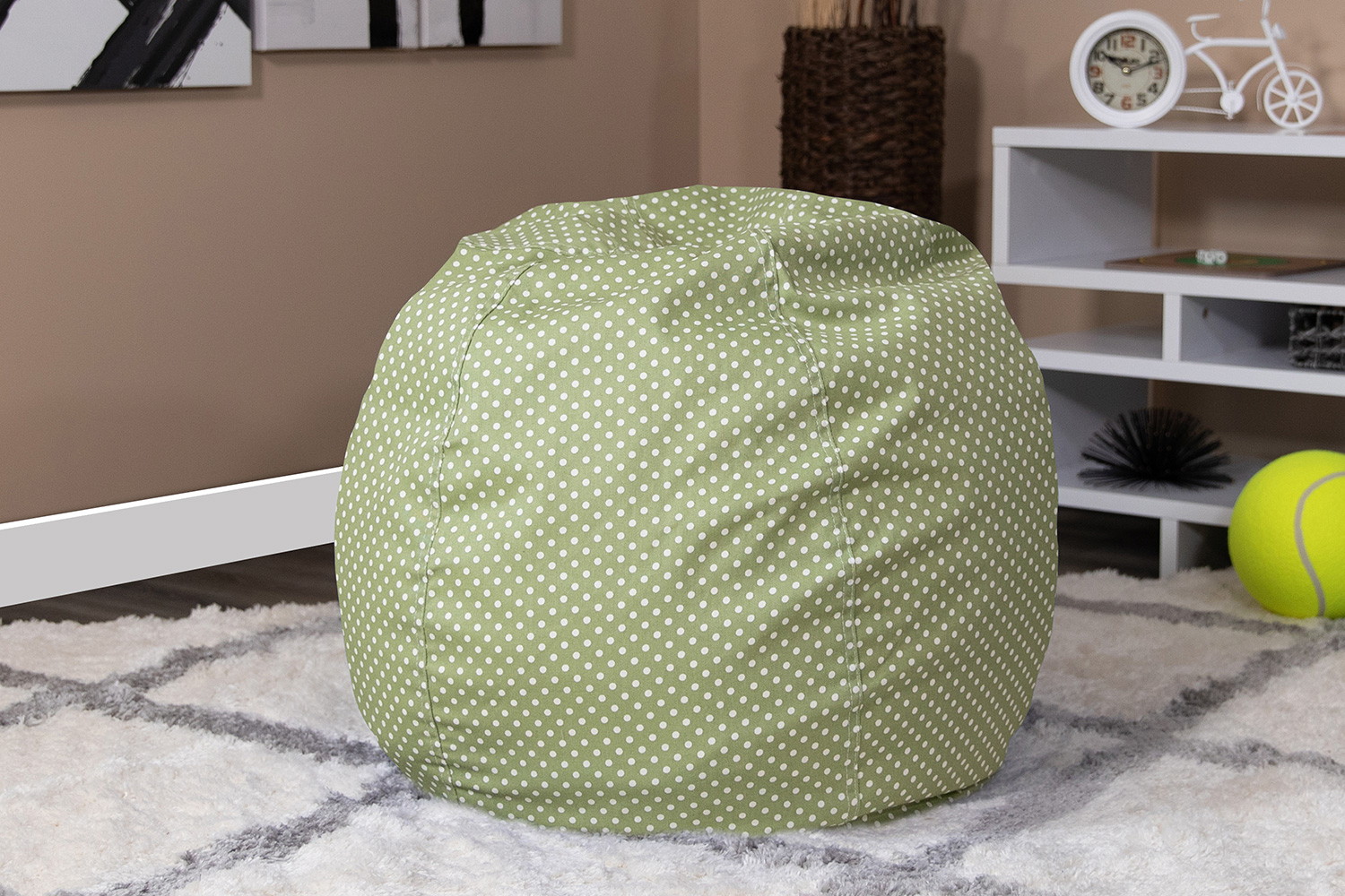 BLNK Dillon Small Refillable Bean Bag Chair for Kids and Teens