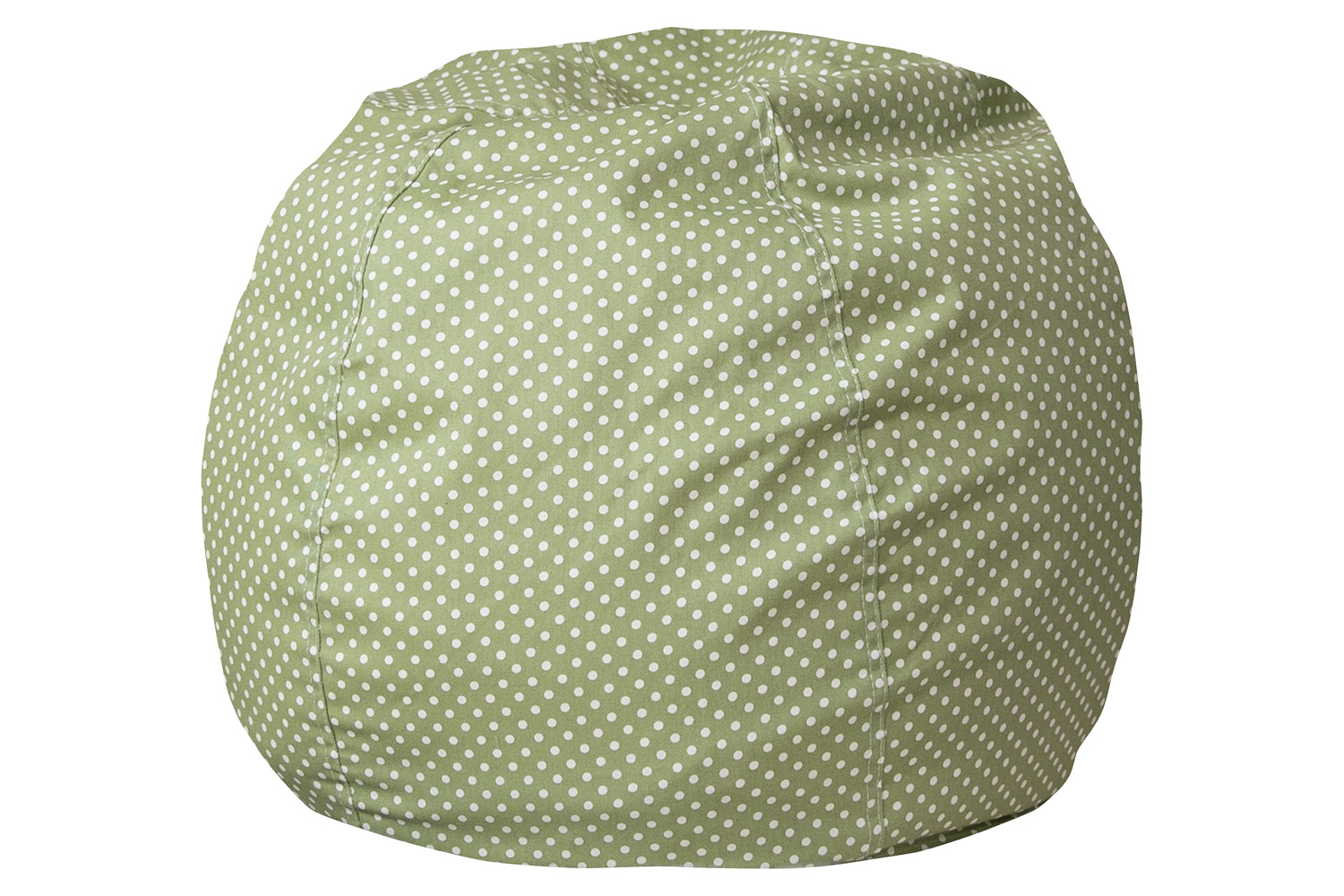 BLNK Dillon Small Refillable Bean Bag Chair for Kids and Teens - Green Dot