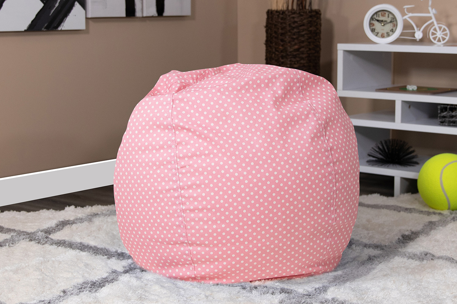 BLNK Dillon Small Refillable Bean Bag Chair for Kids and Teens