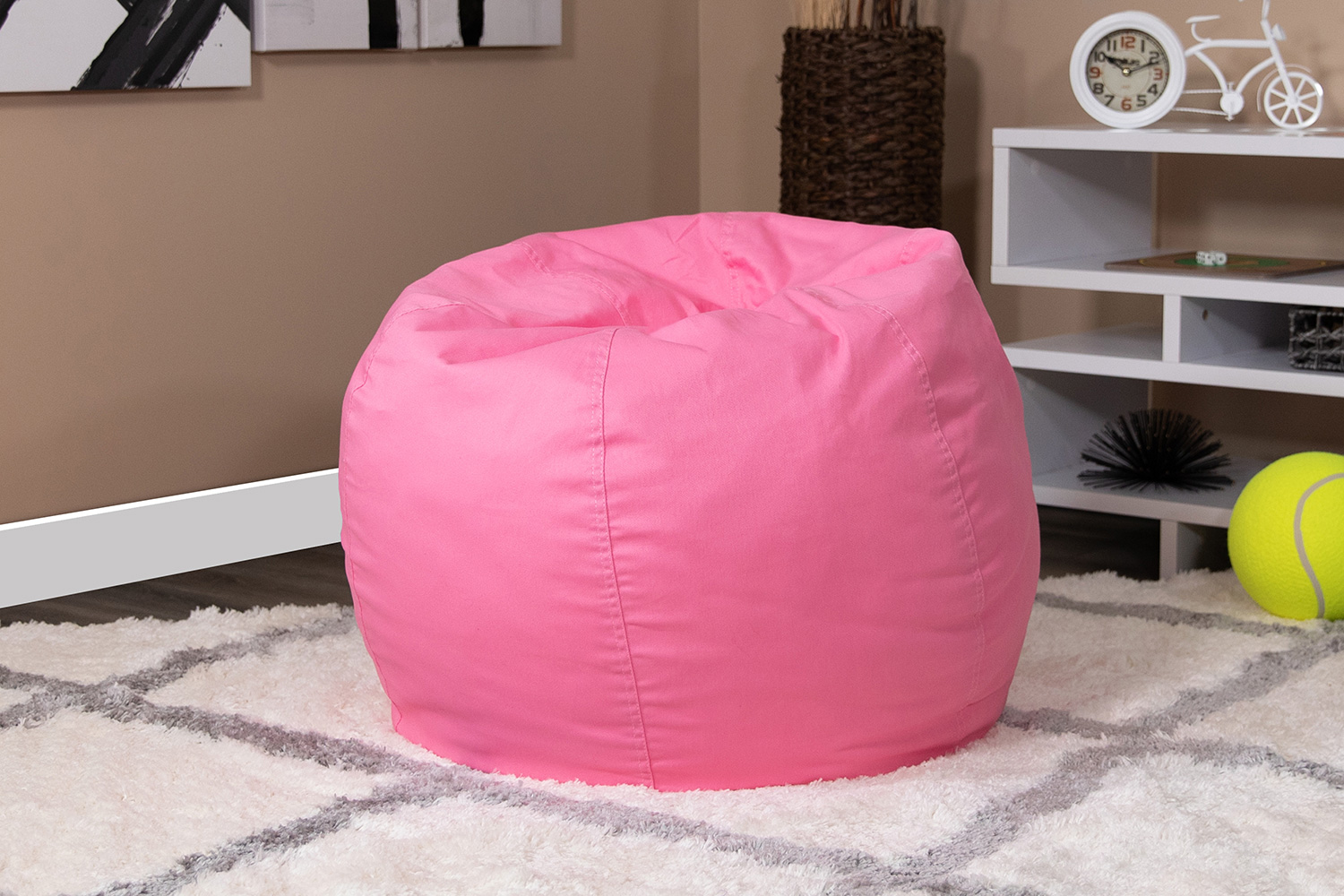 BLNK Dillon Small Refillable Bean Bag Chair for Kids and Teens