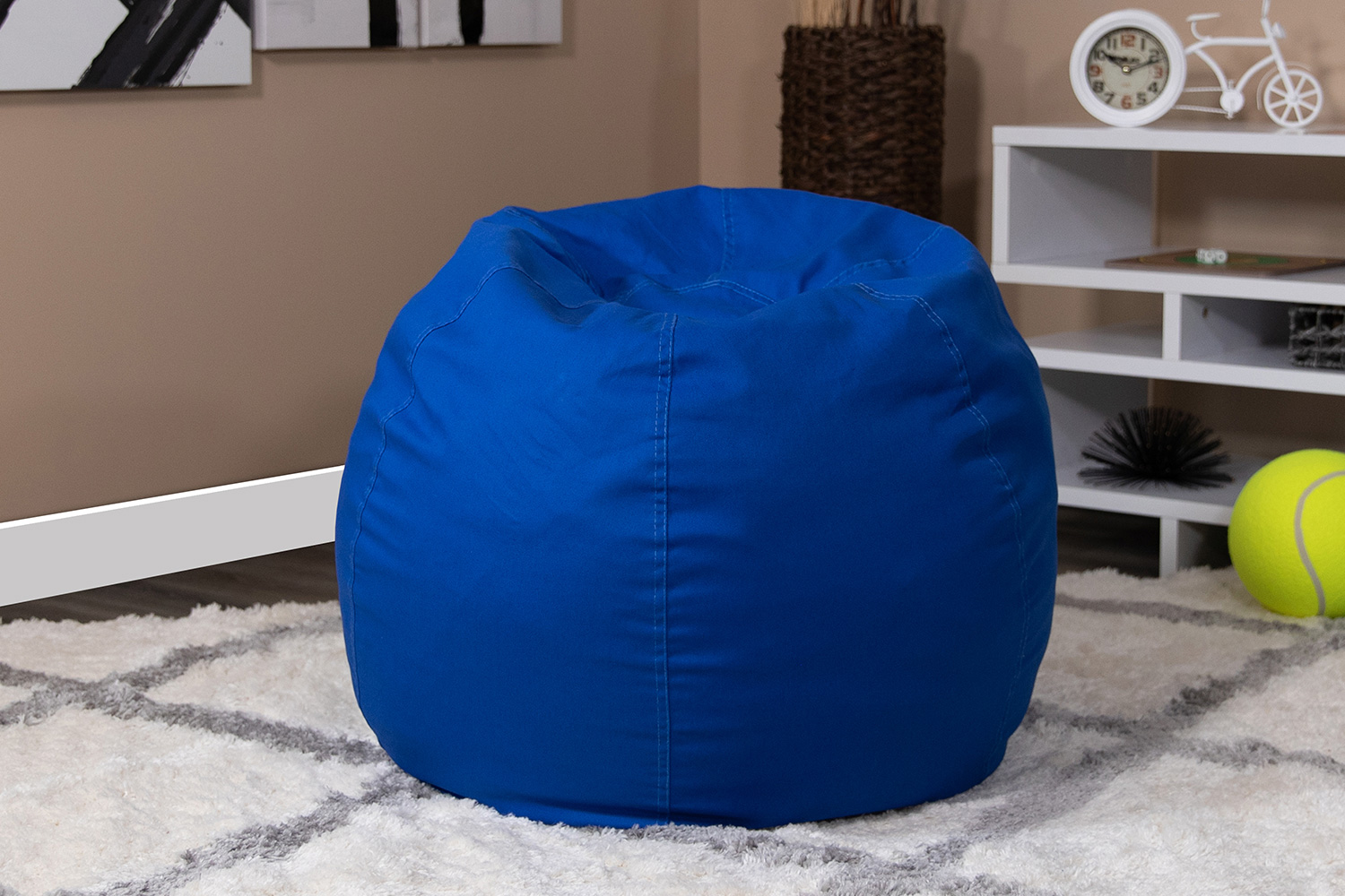 BLNK Dillon Small Refillable Bean Bag Chair for Kids and Teens