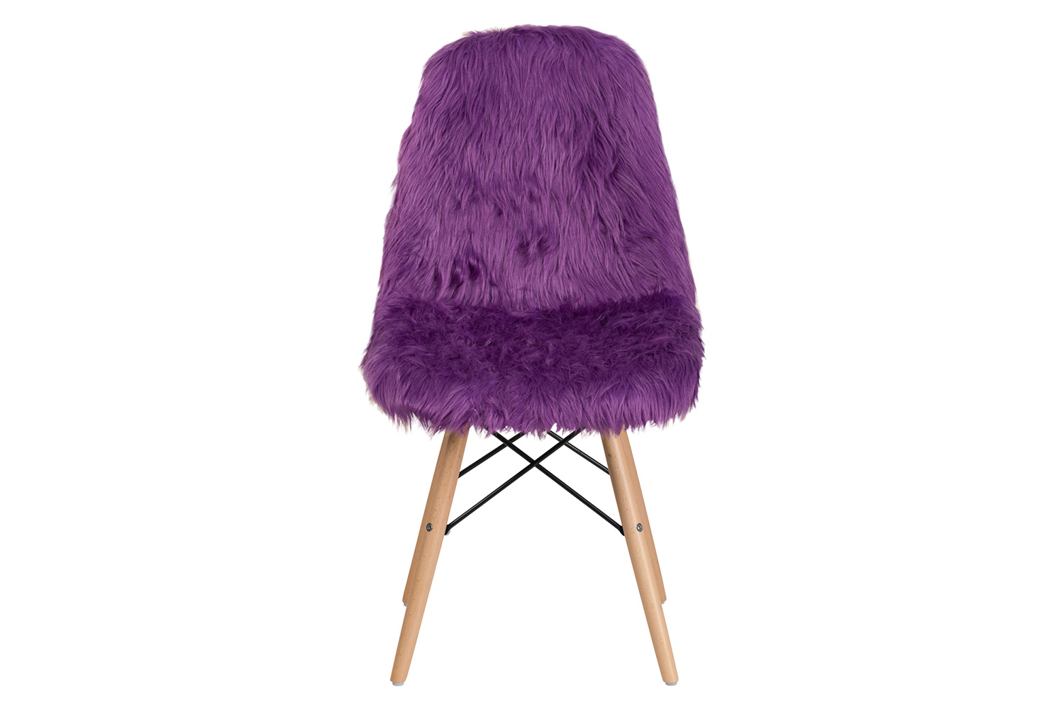 BLNK™ Calvin Shaggy Dog Accent Chair - Purple