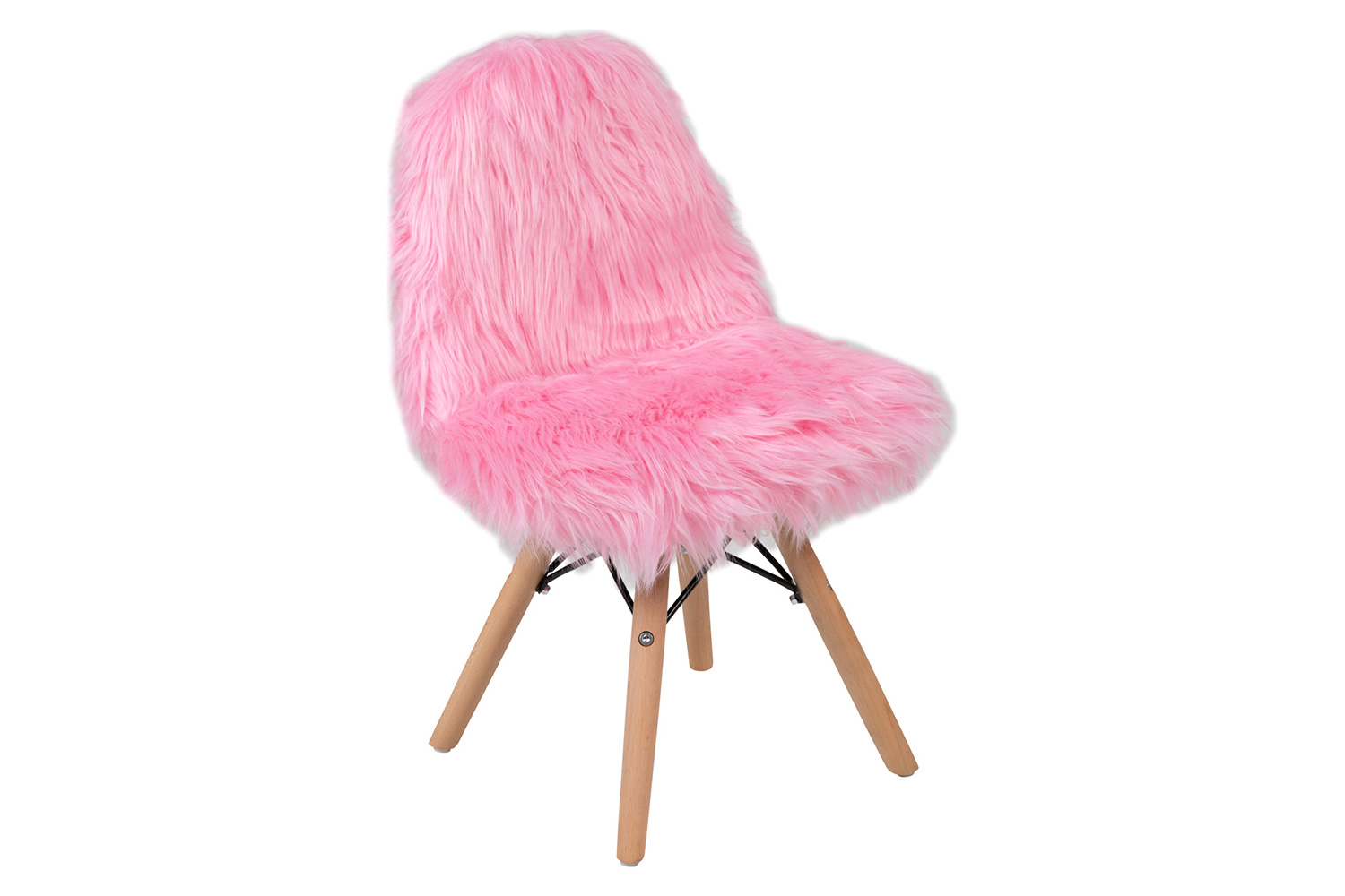 BLNK Cody Shaggy Faux Fur Accent Chair