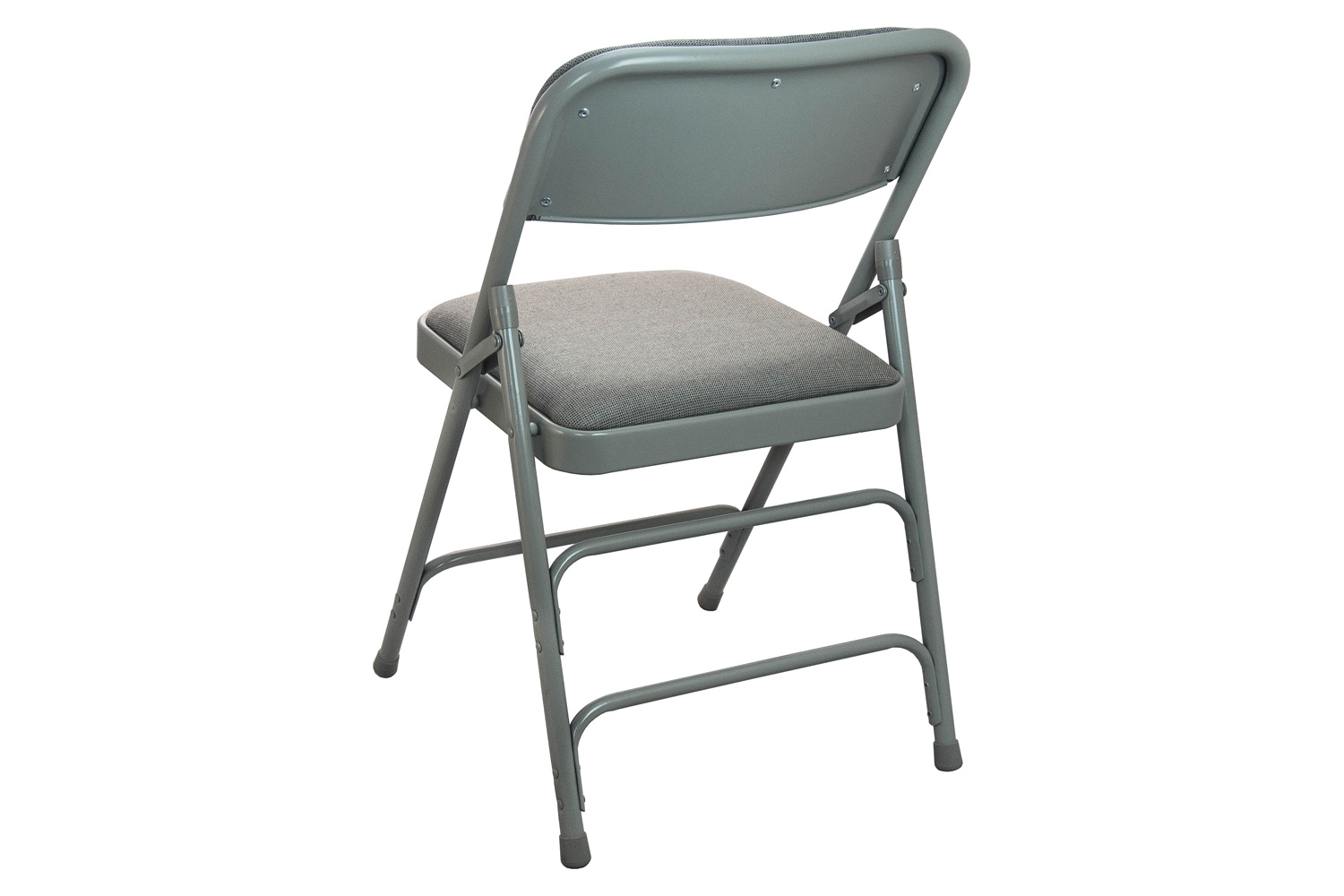 BLNK Advantage Padded Metal Folding Chair - Gray