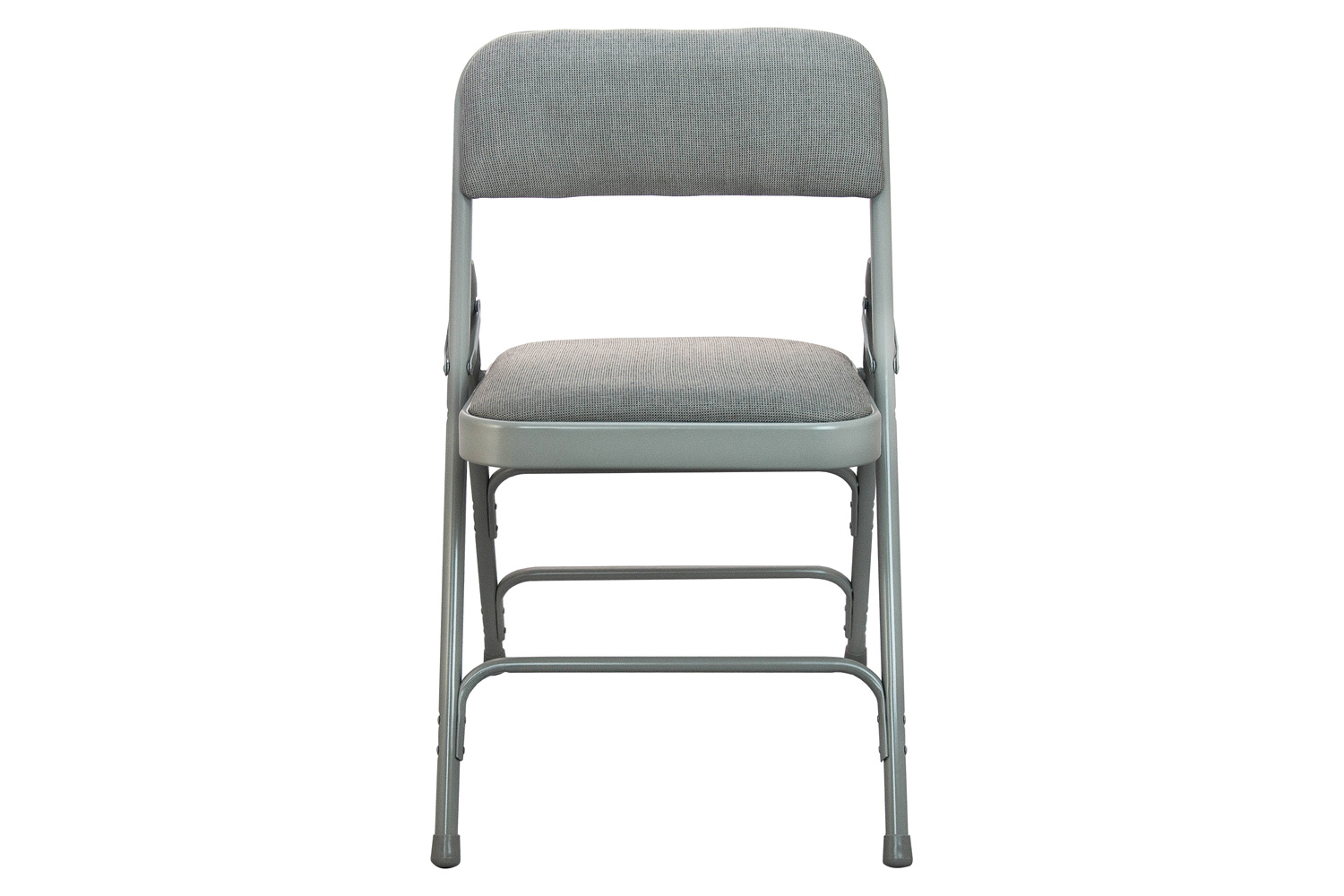 BLNK Advantage Padded Metal Folding Chair - Gray