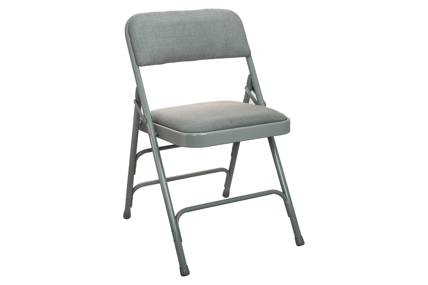 BLNK Advantage Padded Metal Folding Chair - Gray