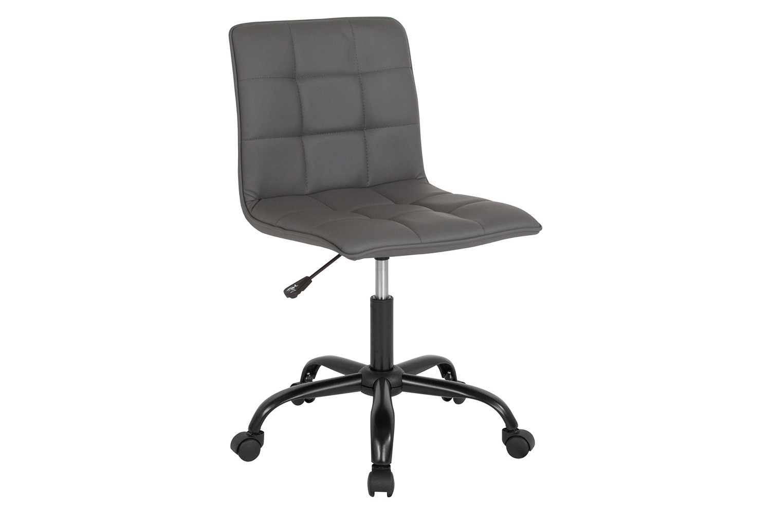 BLNK Sorrento LeatherSoft Home and Office Task Chair - Gray