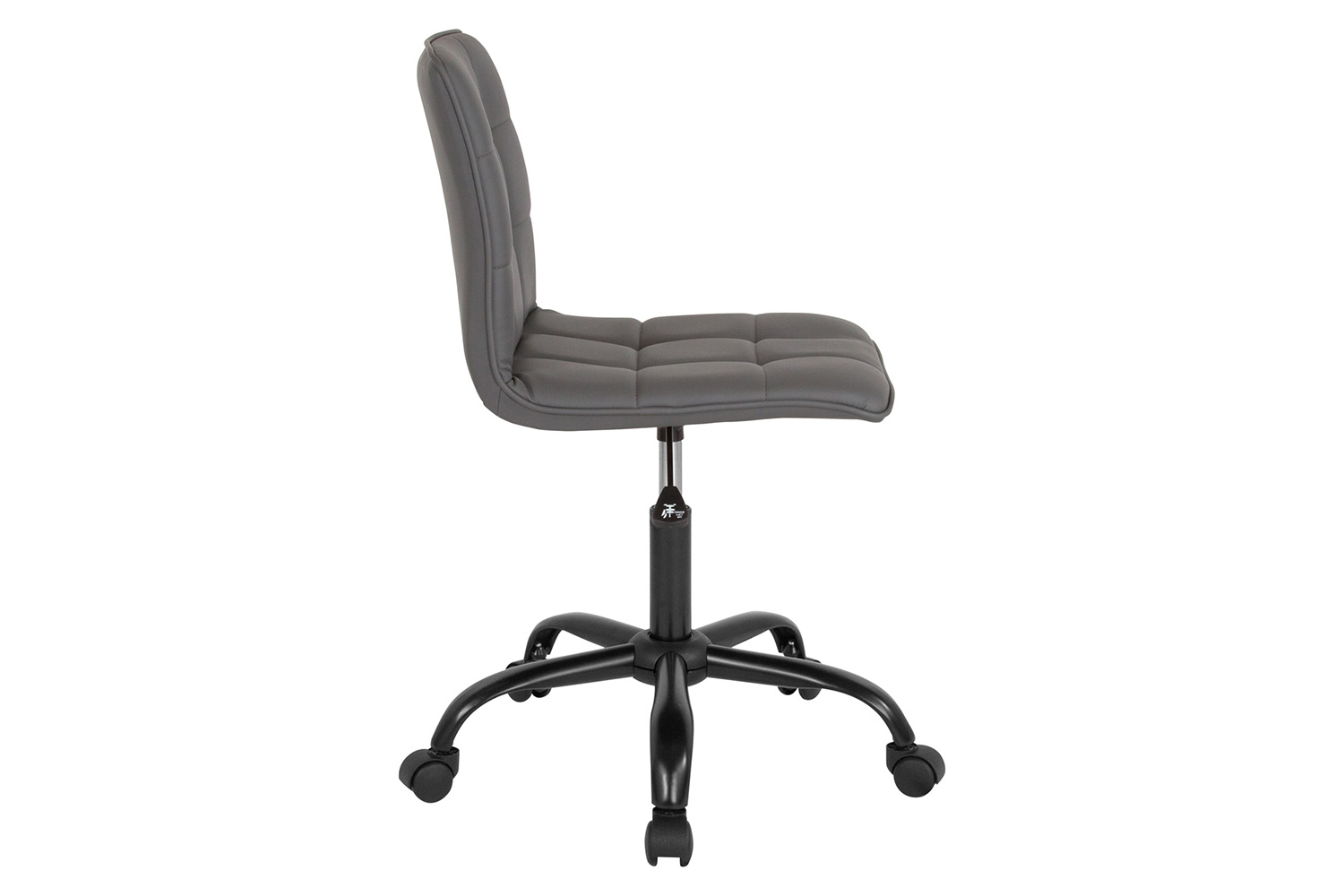 BLNK Sorrento LeatherSoft Home and Office Task Chair - Gray