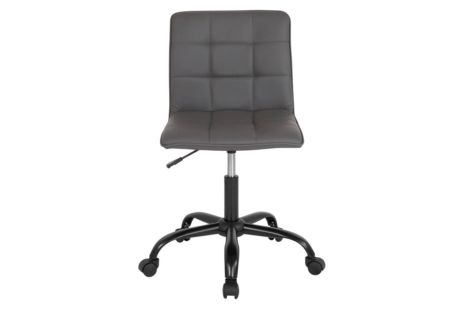 BLNK Sorrento LeatherSoft Home and Office Task Chair - Gray