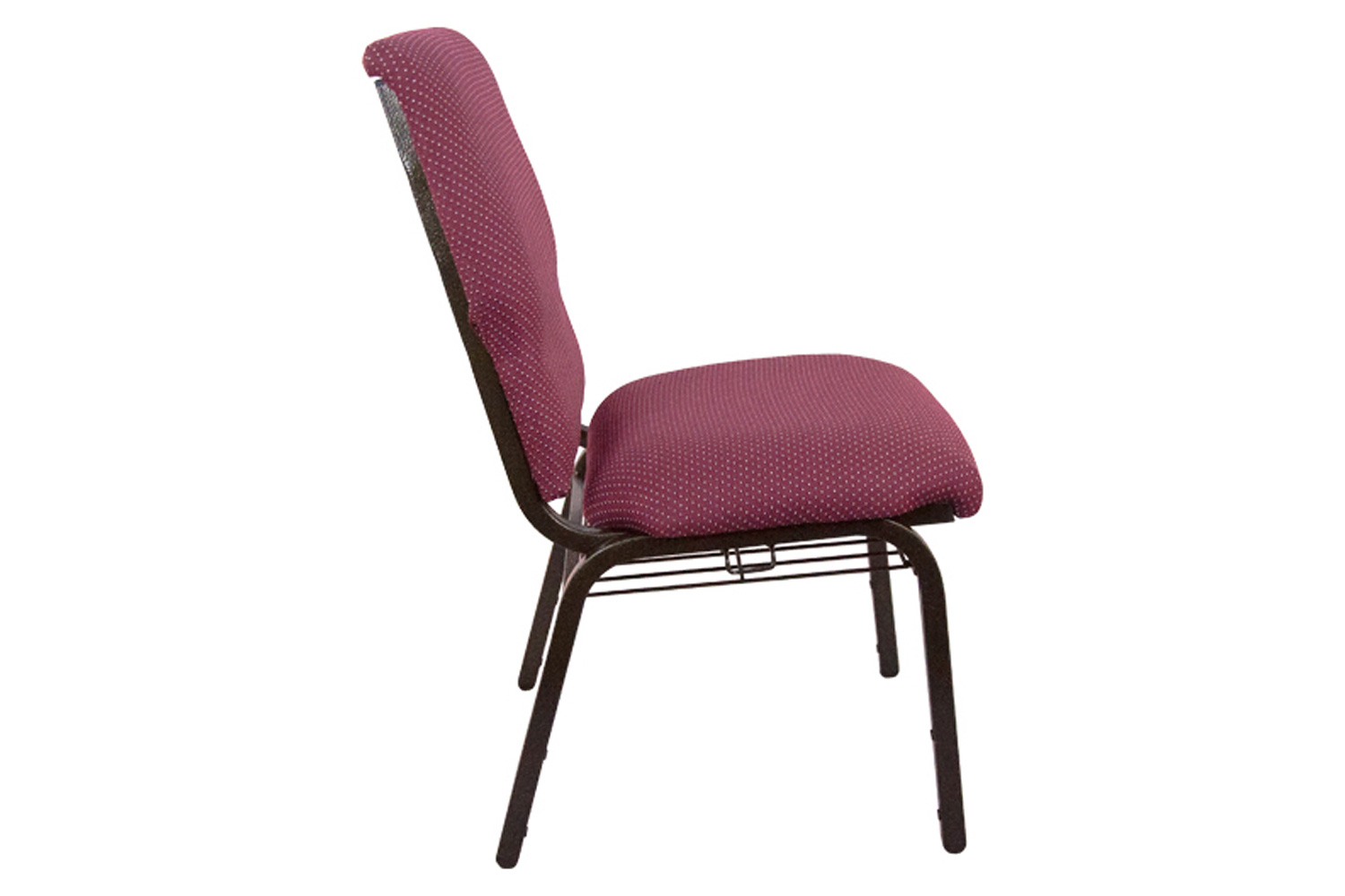 BLNK™ Advantage Discount Church Chair - Burgundy Pattern, 21"W