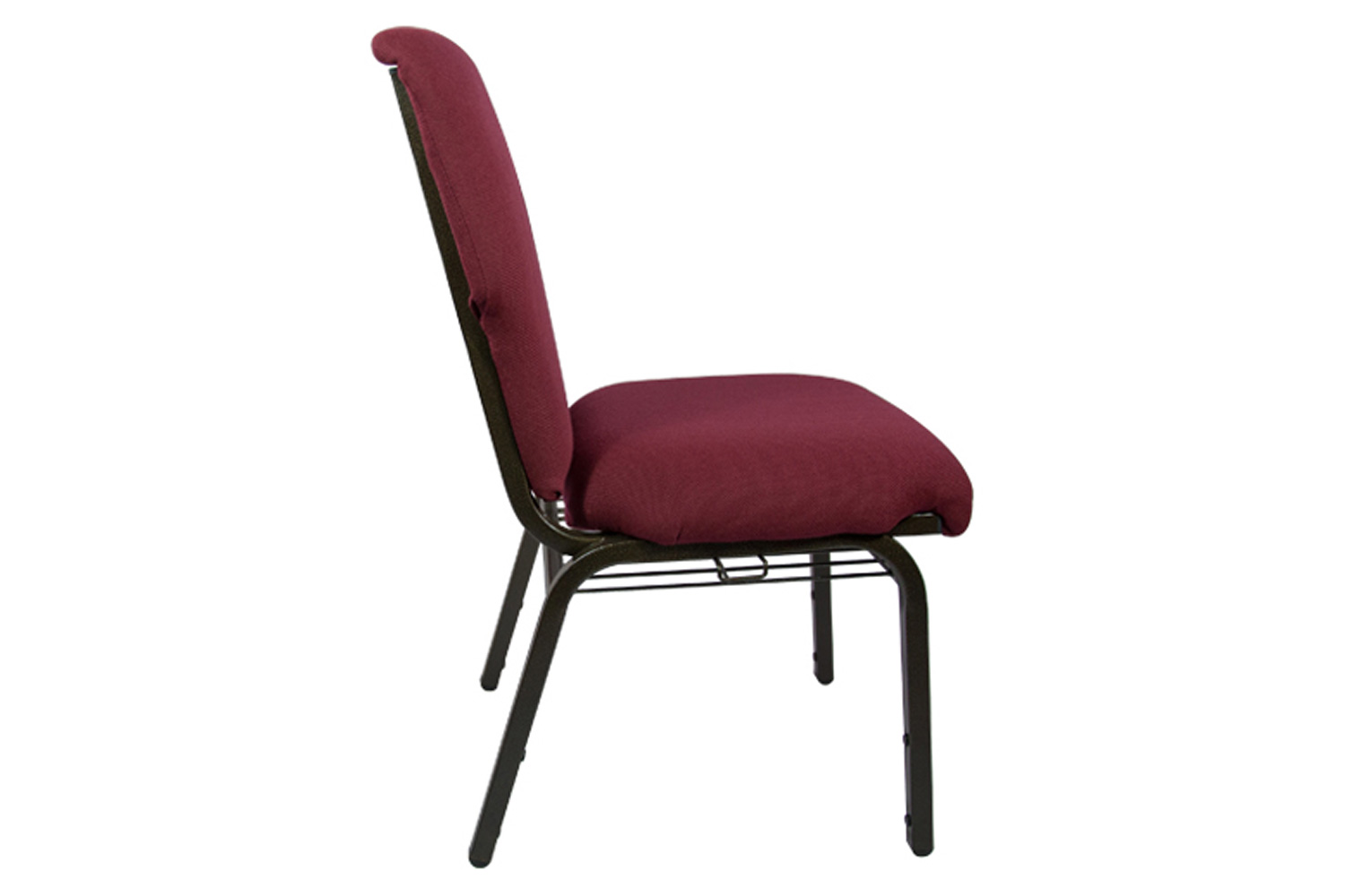 BLNK™ Advantage Discount Church Chair - Maroon, 21"W