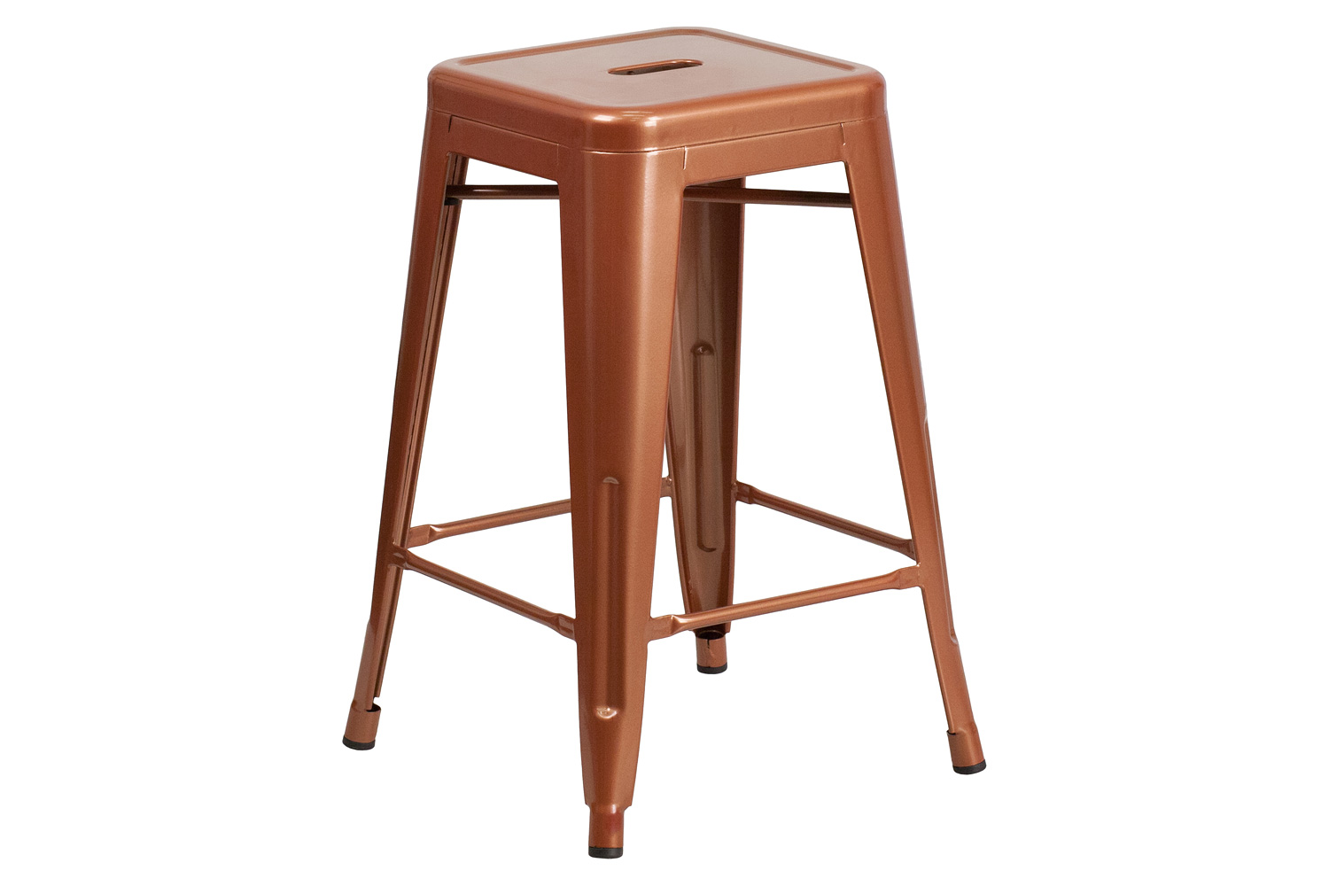 BLNK Kai Commercial Backless Indoor-Outdoor Counter Height Stool