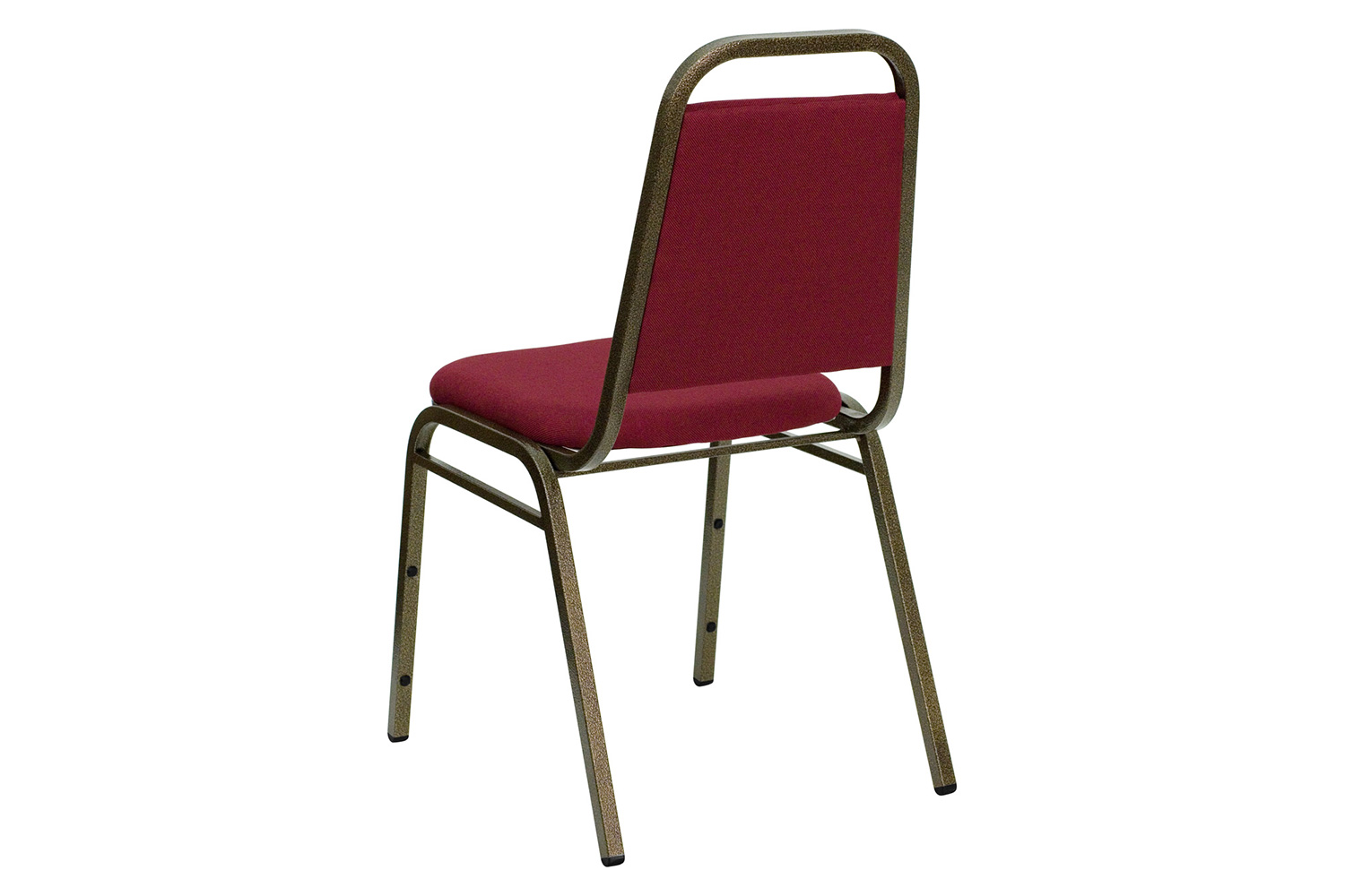 BLNK HERCULES Series Fabric Trapezoidal Back Stacking Banquet Chair - Red