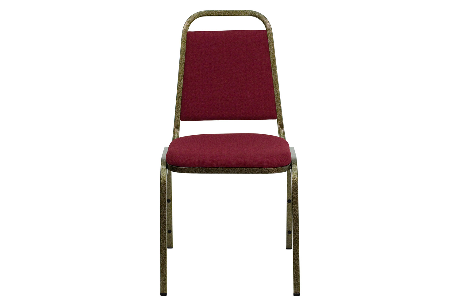 BLNK HERCULES Series Fabric Trapezoidal Back Stacking Banquet Chair - Red