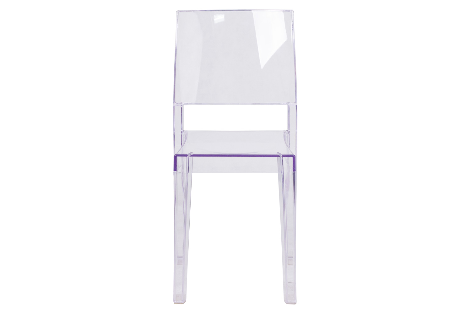 BLNK - Phantom Series Transparent Stacking Side Chair