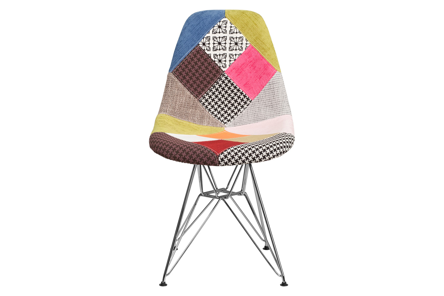 BLNK - Elon Series Fabric Chair with Chrome Base