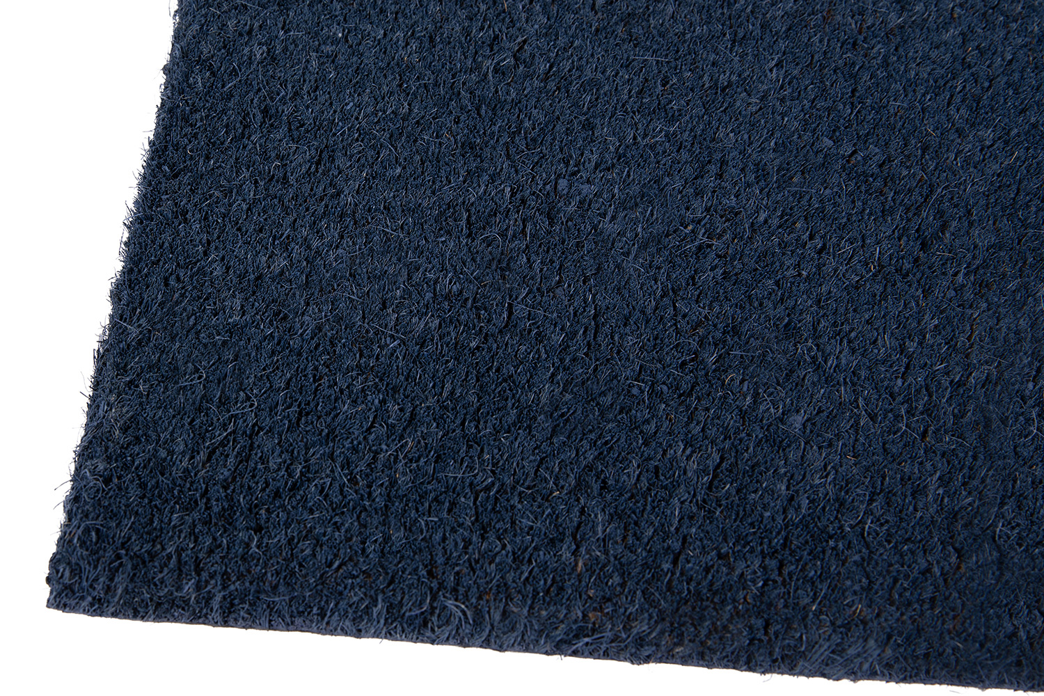 BLNK Harbold Coir Indoor-Outdoor Solid Doormat with Non-Slip Backing - Navy