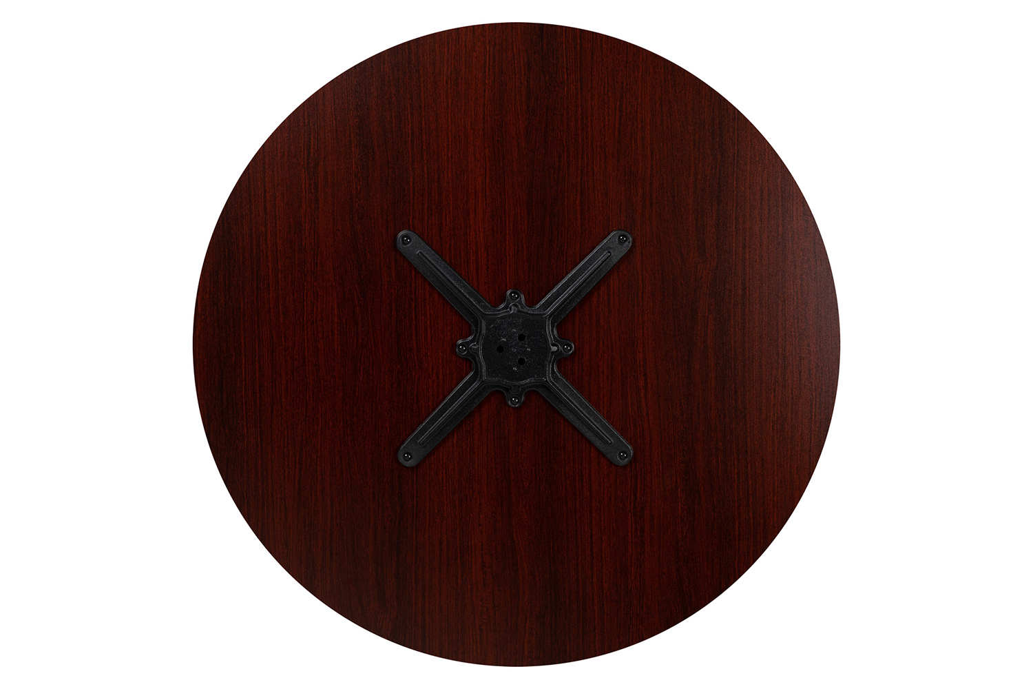 BLNK Chapman Round Multi-Purpose Conference Table - Mahogany