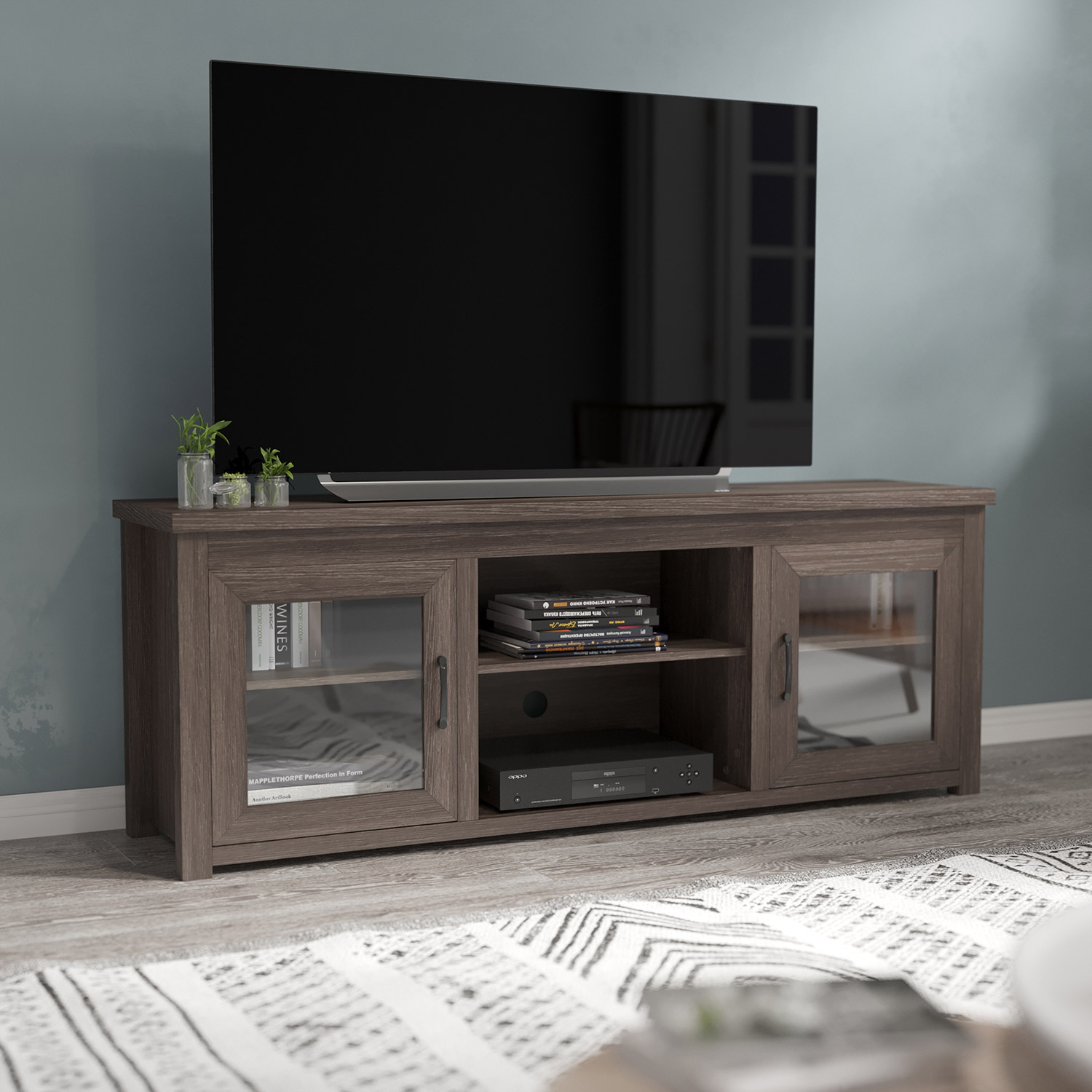 BLNK Sheffield Classic TV Stand up to 80" TVs