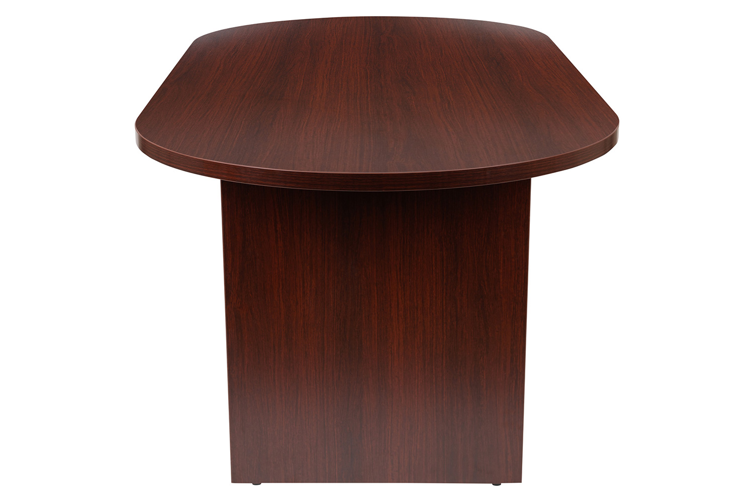 BLNK Jones Oval Conference Table - Mahogany