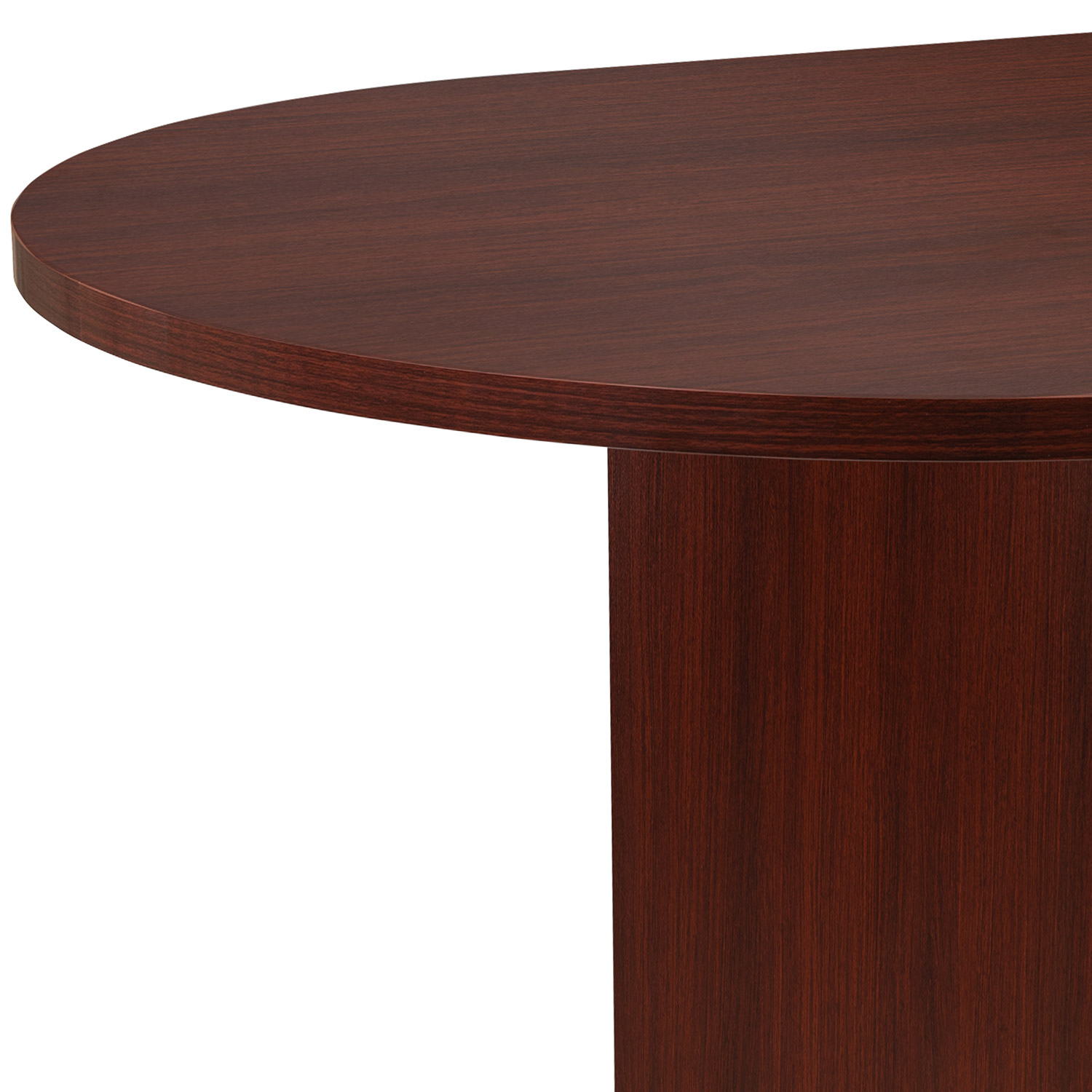 BLNK Jones Oval Conference Table - Mahogany