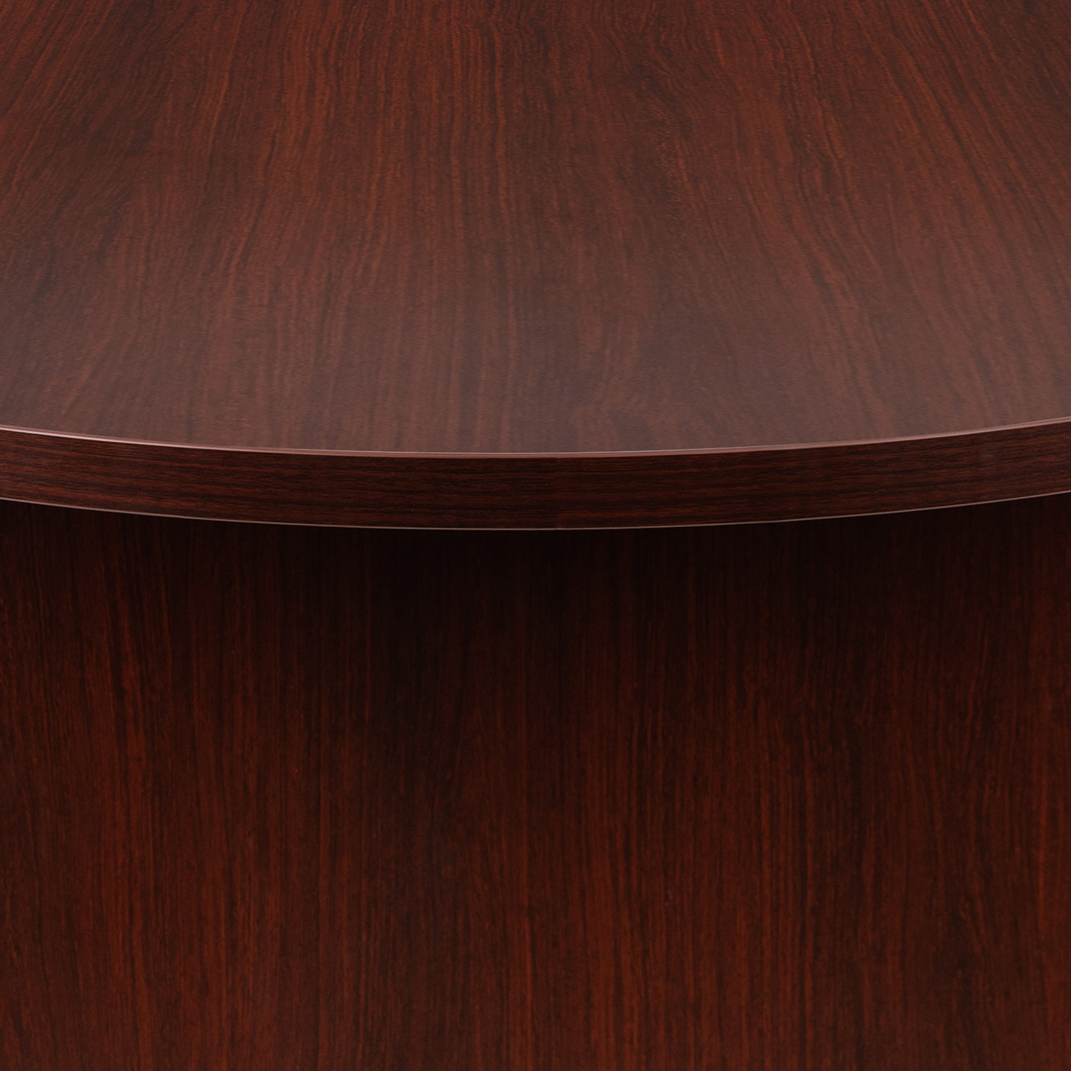 BLNK Jones Oval Conference Table - Mahogany