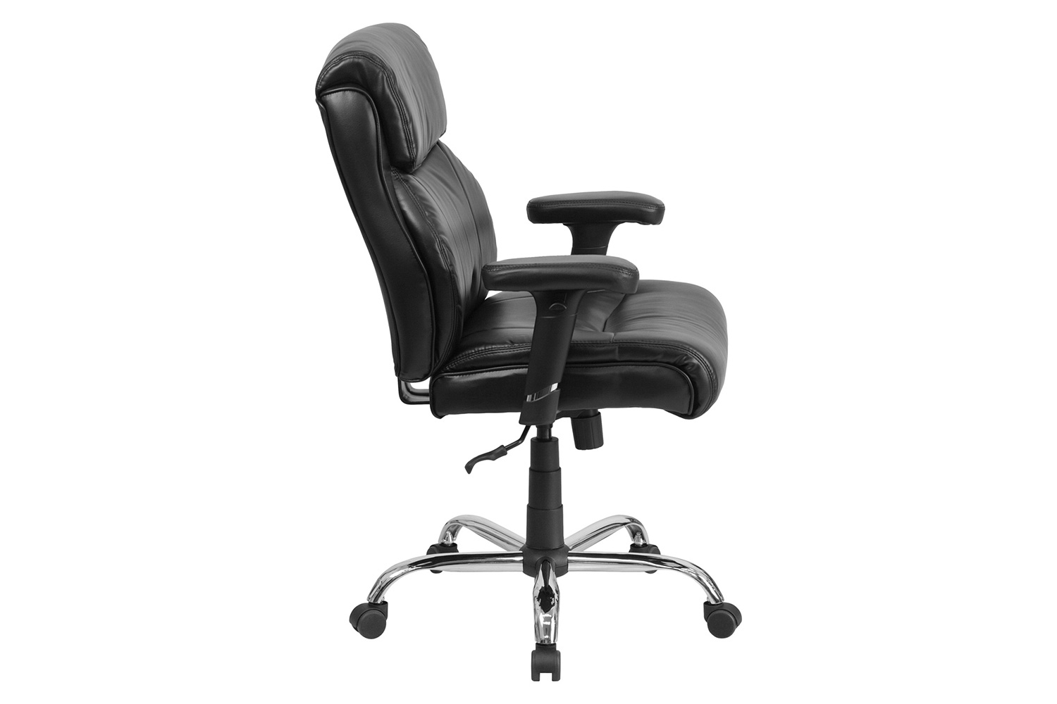 BLNK - HERCULES Series LeatherSoft Ergonomic Task Office Chair with Clean Line Stitching and Arms