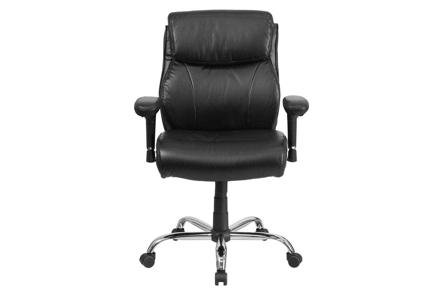 BLNK - HERCULES Series LeatherSoft Ergonomic Task Office Chair with Clean Line Stitching and Arms