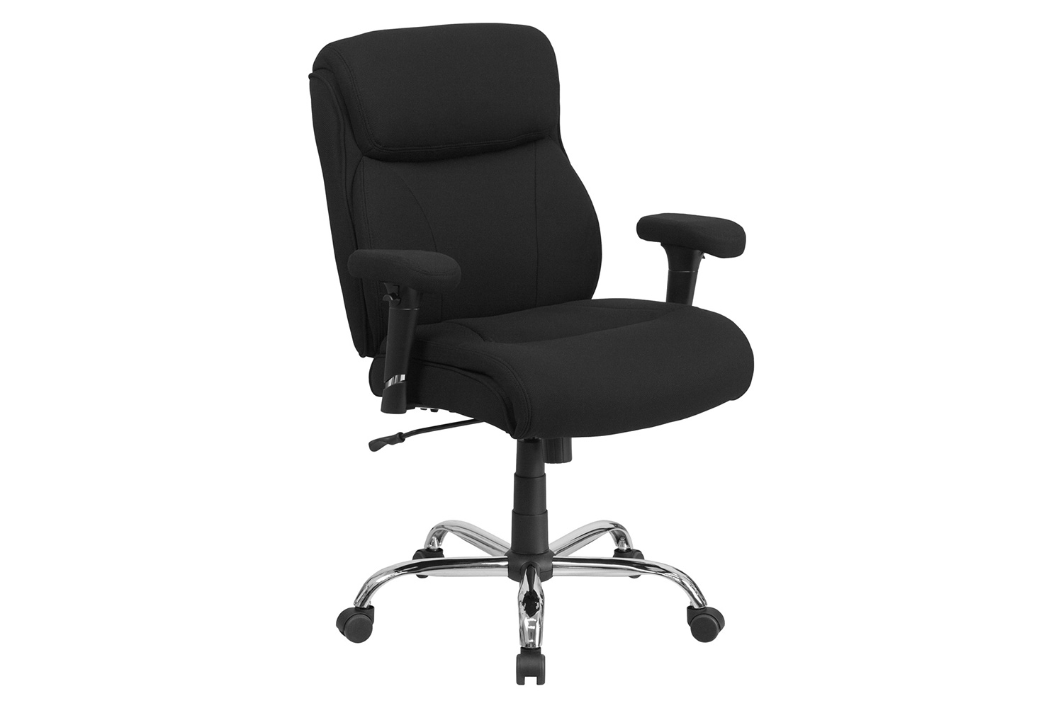 BLNK - HERCULES Series Fabric Ergonomic Task Office Chair with Line Stitching and Adjustable Arms