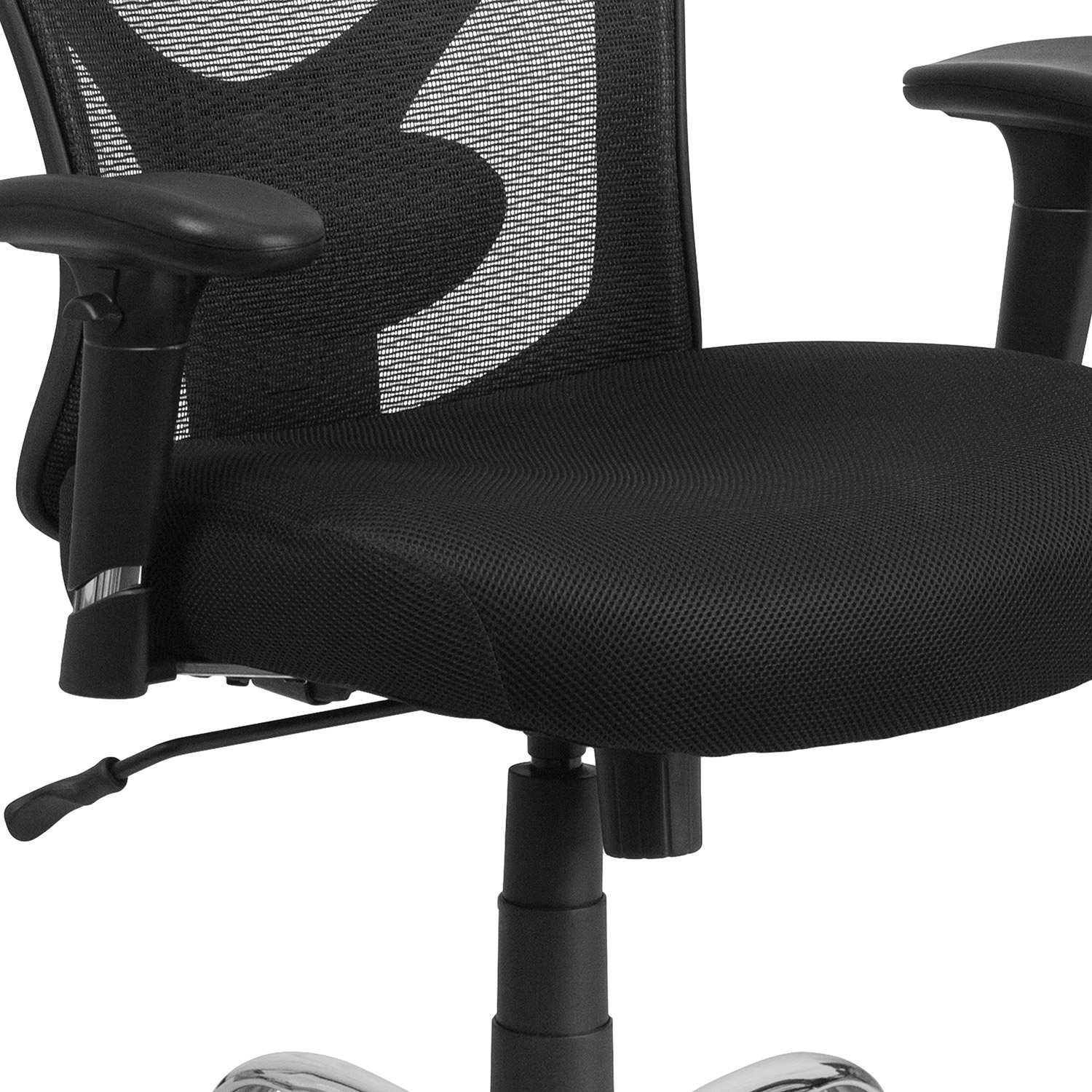 BLNK - Adjustable Height Mesh Swivel Office Chair with Wheels