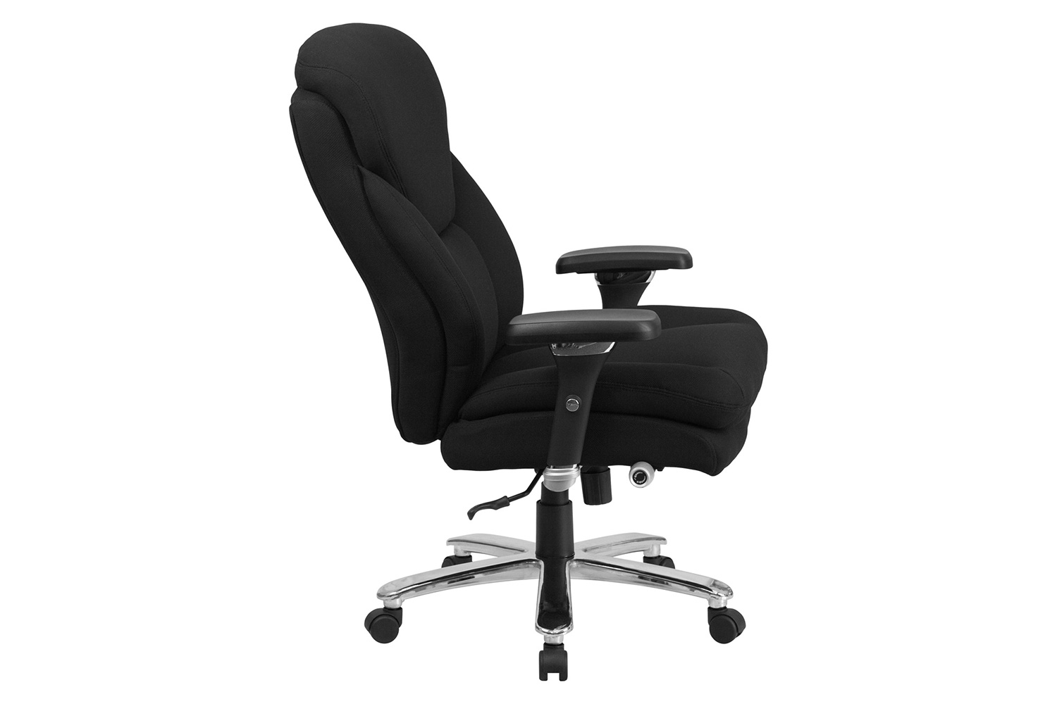 BLNK - HERCULES Series Style 1 Fabric Executive Ergonomic Office Chair with Lumbar Knob in Black