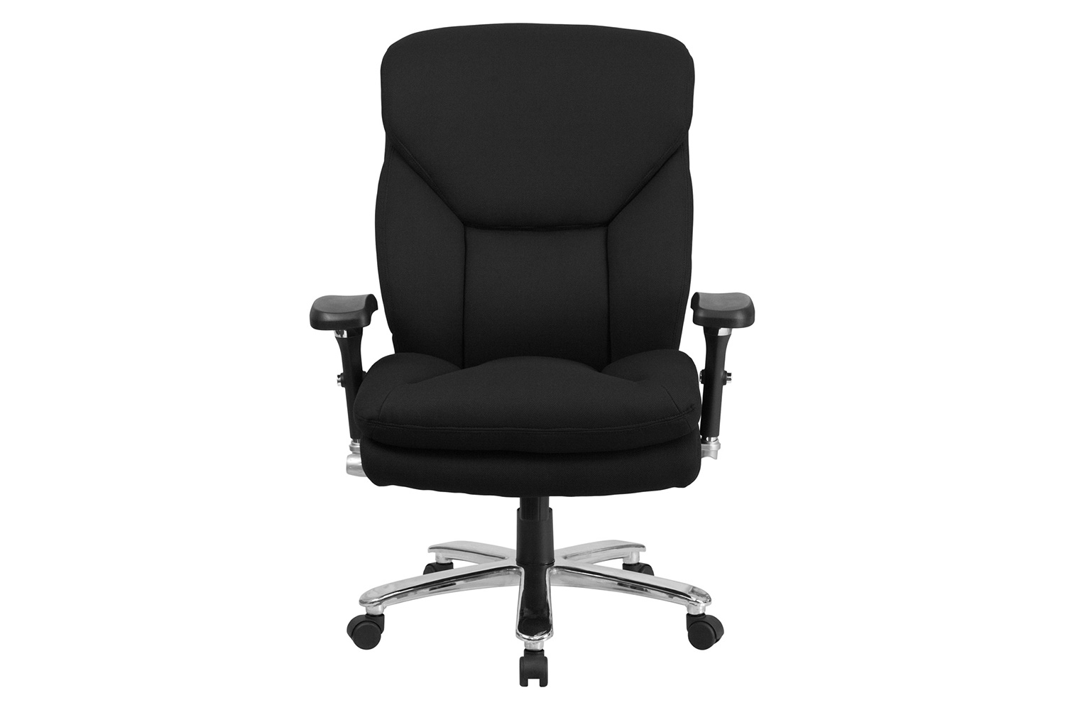 BLNK - HERCULES Series Style 1 Fabric Executive Ergonomic Office Chair with Lumbar Knob in Black