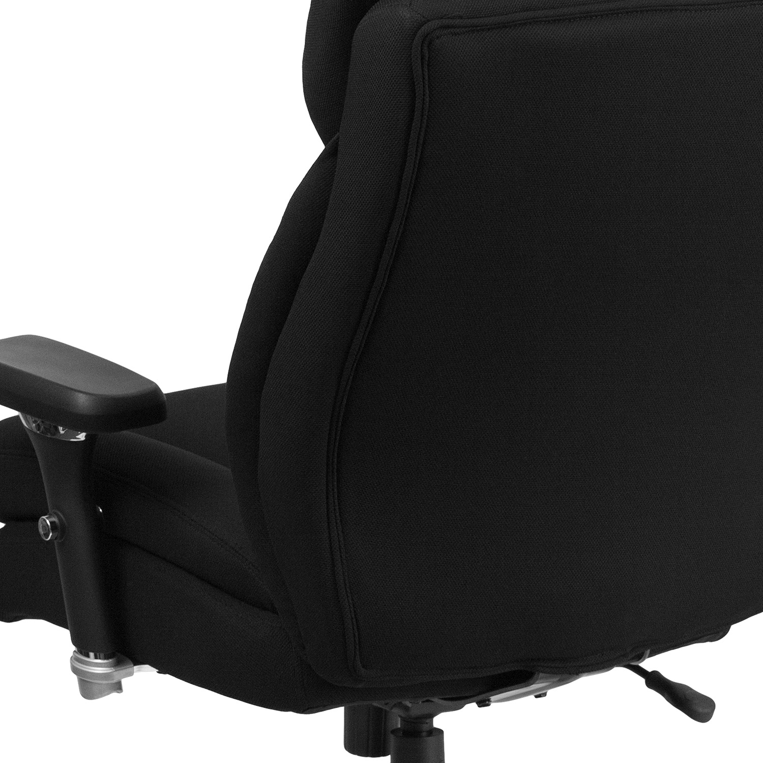 BLNK - HERCULES Series Style 1 Fabric Executive Ergonomic Office Chair with Lumbar Knob in Black