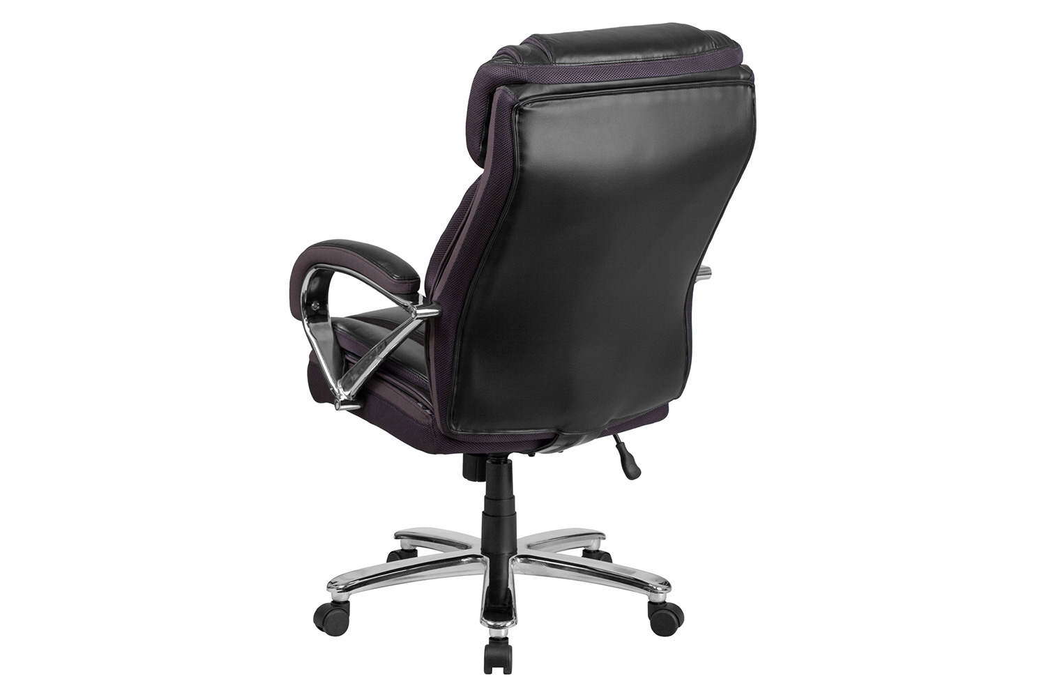 BLNK HERCULES Series LeatherSoft Executive Swivel Ergonomic Office Chair with Extra Wide Seat - Black