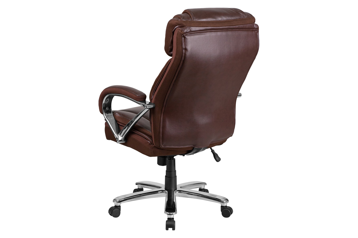 BLNK HERCULES Series LeatherSoft Executive Swivel Ergonomic Office Chair with Extra Wide Seat - Brown