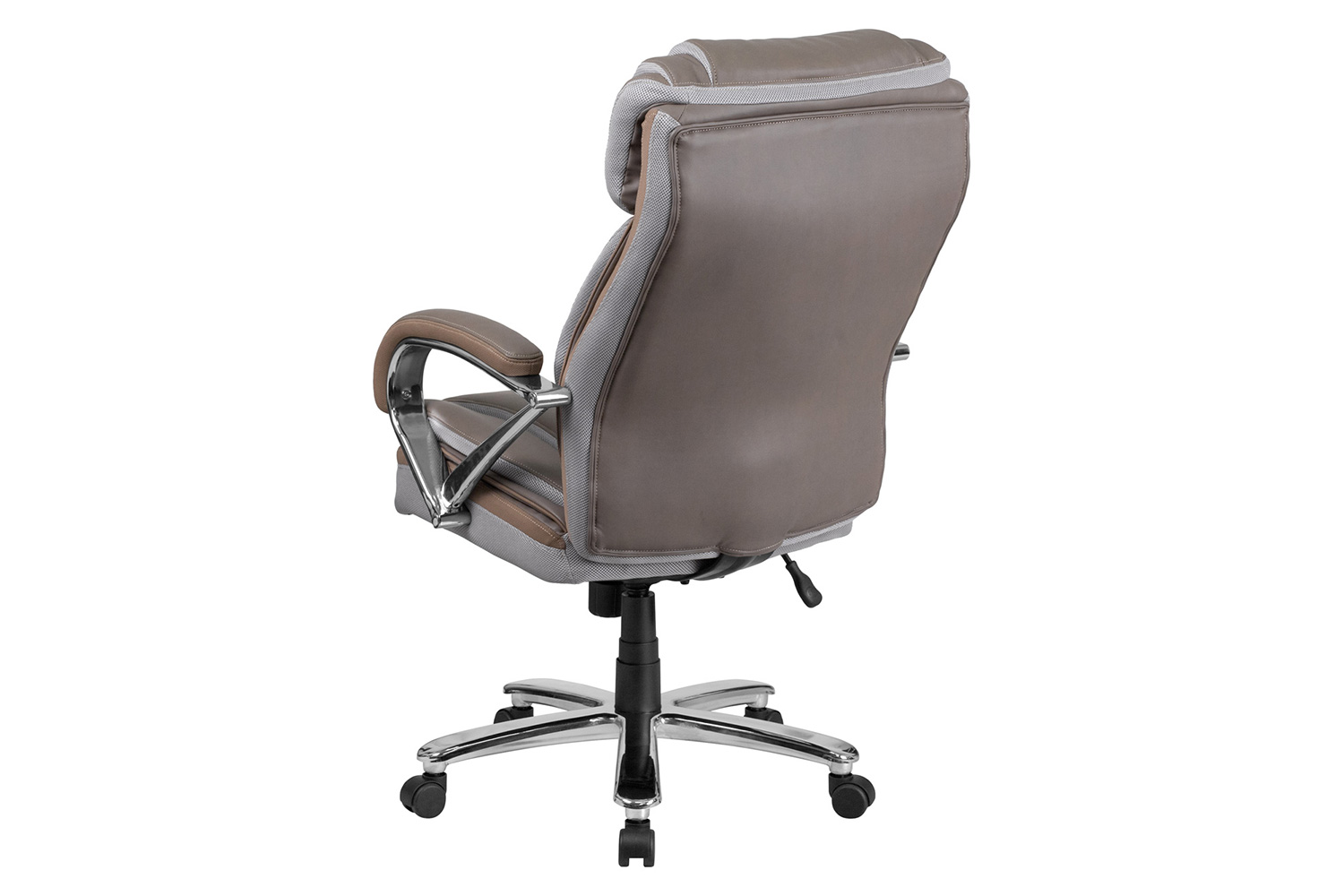 BLNK HERCULES Series LeatherSoft Executive Swivel Ergonomic Office Chair with Extra Wide Seat - Taupe