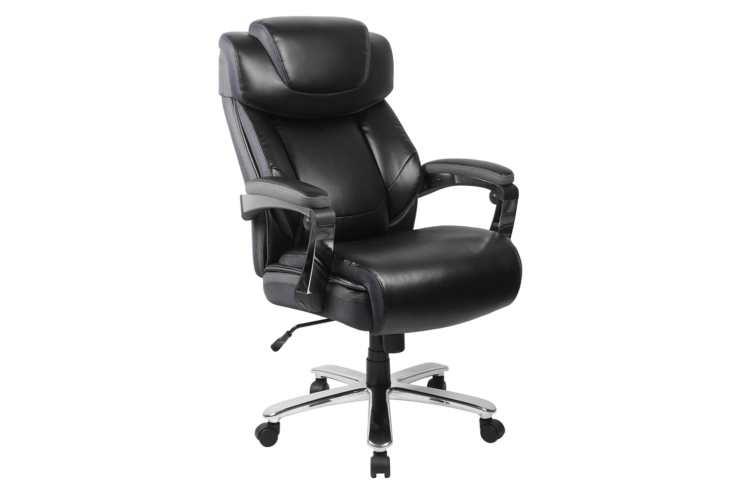 BLNK - HERCULES Series LeatherSoft Executive Swivel Ergonomic Office Chair with Adjustable Headrest