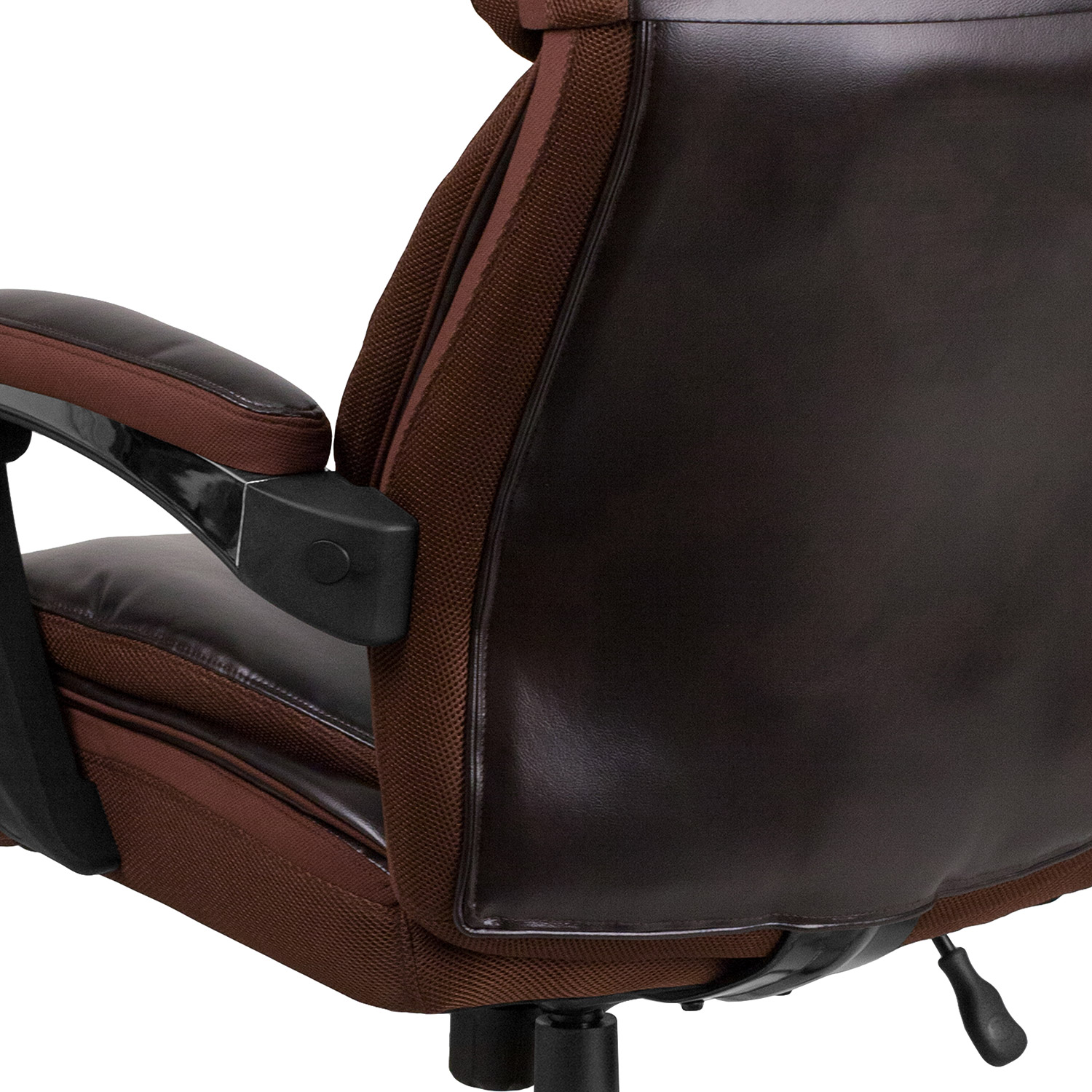 BLNK - LeatherSoft Executive Swivel Office Chair with Headrest and Wheels