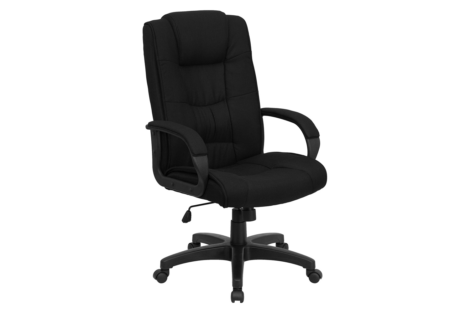 BLNK Jessica Fabric High Back Executive Swivel Office Chair with Arms