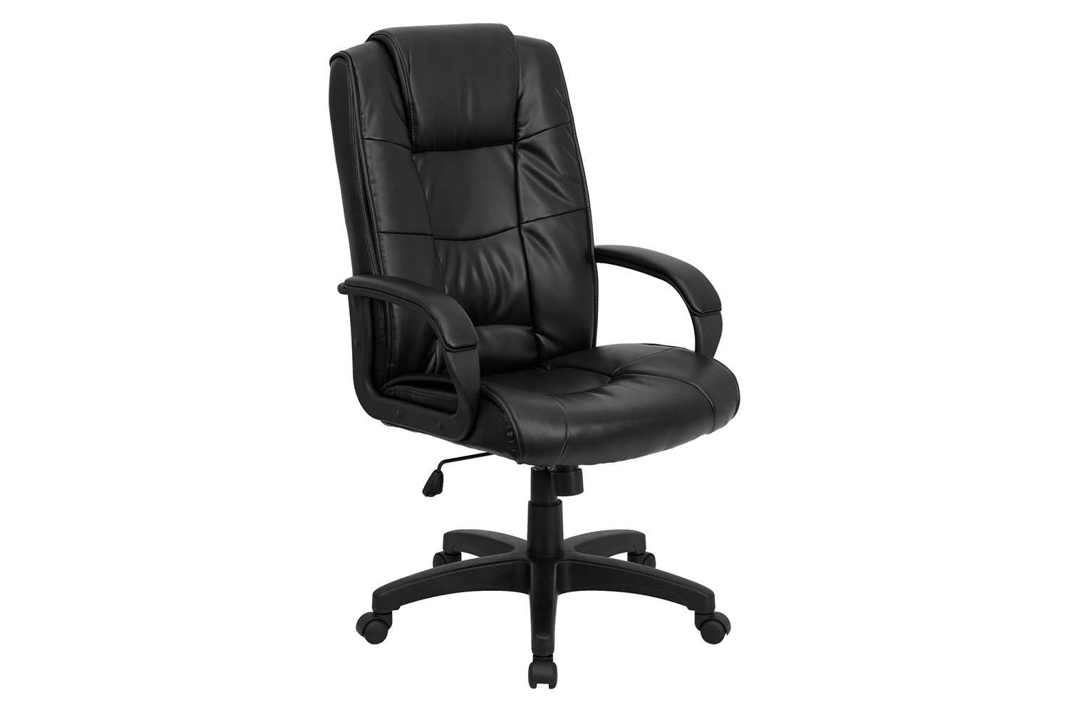 BLNK - Jessica LeatherSoft High Back Executive Swivel Office Chair with Arms