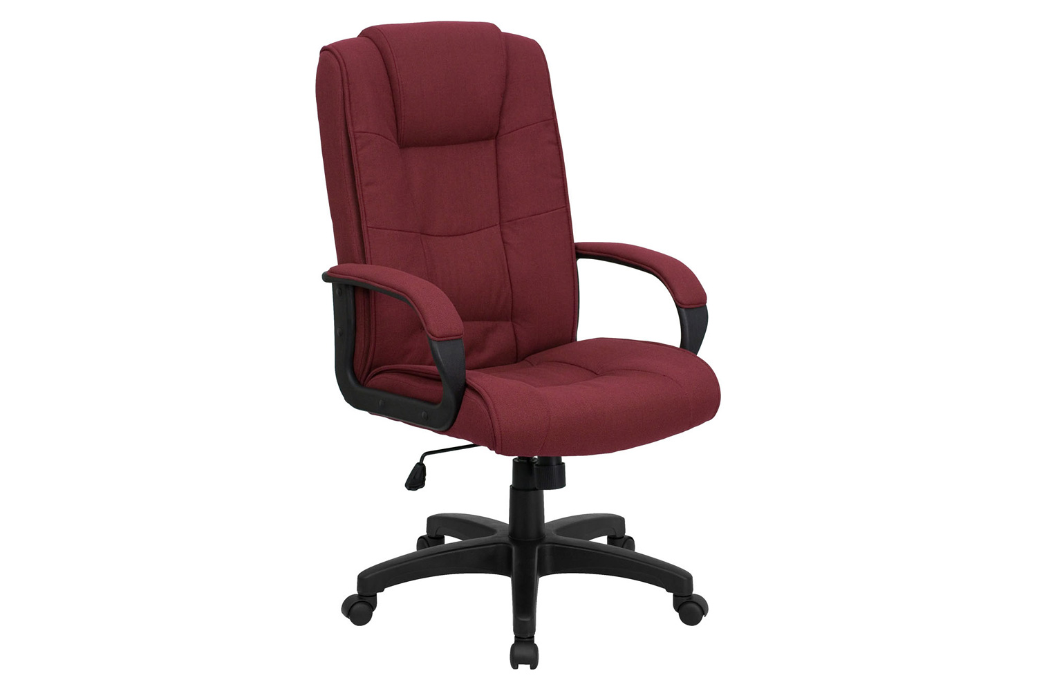 BLNK Jessica Fabric High Back Executive Swivel Office Chair with Arms