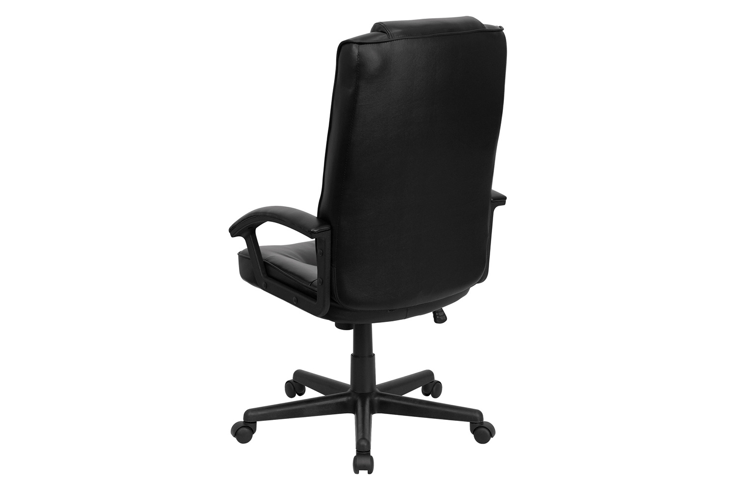 BLNK - Nora LeatherSoft High-Back Executive Swivel Office Chair with Arms