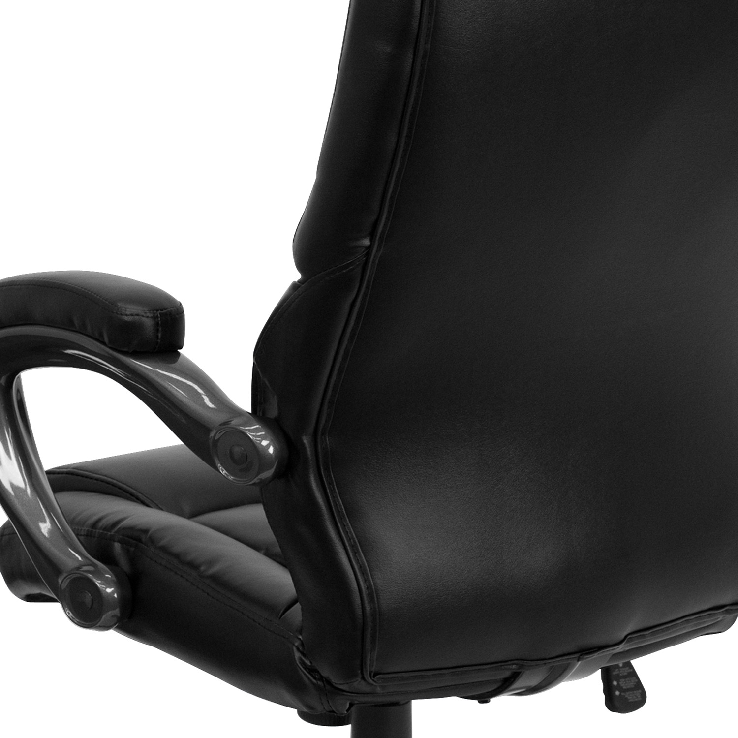 BLNK - Greer LeatherSoft High-Back Executive Swivel Ergonomic Office Chair with Arms