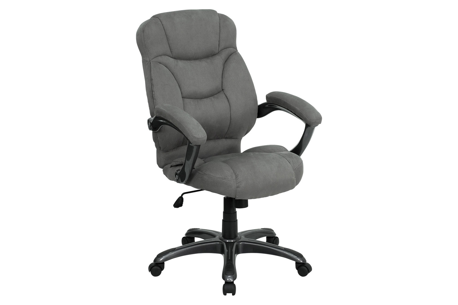 BLNK Jessie Microfiber High-Back Contemporary Executive Swivel Ergonomic Office Chair with Arms