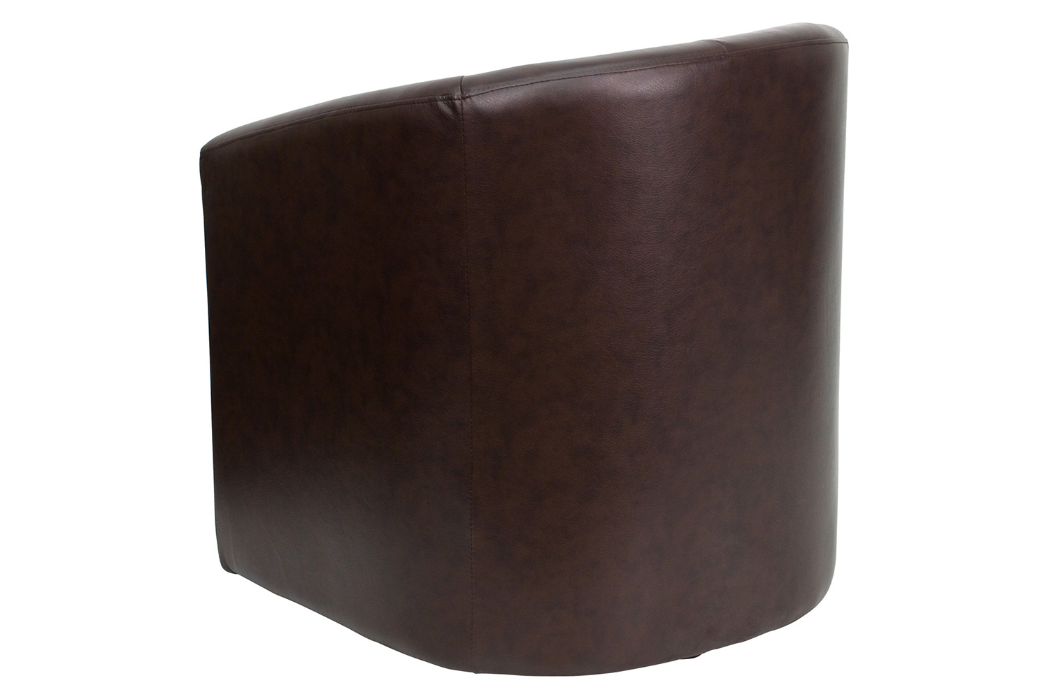 BLNK™ - Lauren LeatherSoft Barrel-Shaped Guest Chair with Front Panel